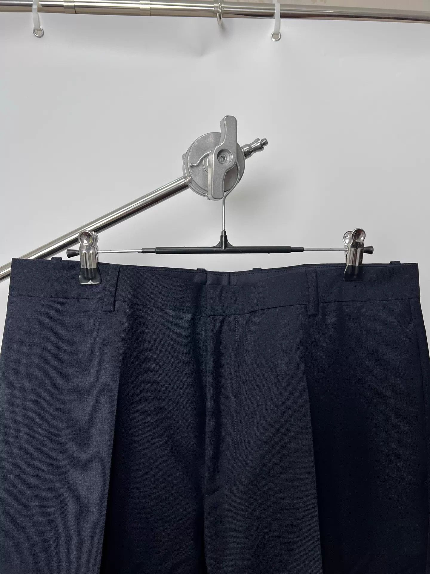 Jil Sander Jil Sander Structured Wool Blend Trousers Size 48 Size US 32 / EU 48 - 3 Thumbnail