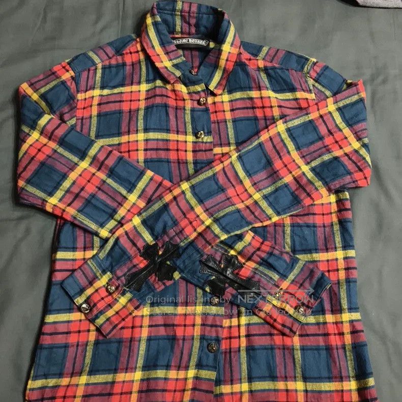 Chrome Hearts CHROME HEARTS Size XS Plaid shirt Size US XS / EU 42 / 0 - 1 Thumbnail