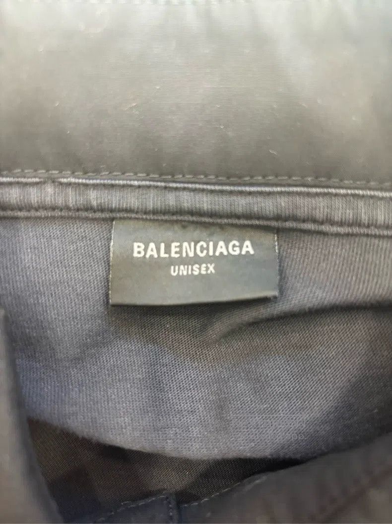 Balenciaga Balenciaga Double B Totem Patchwork Short Sleeve Shirt Size US M / EU 48-50 / 2 - 3 Thumbnail