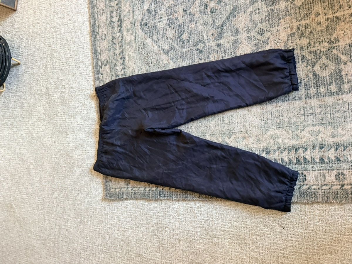 Dior Vintage Christian Dior Monsieur navy silk drawstring pants M Size US 32 / EU 48 - 8 Thumbnail