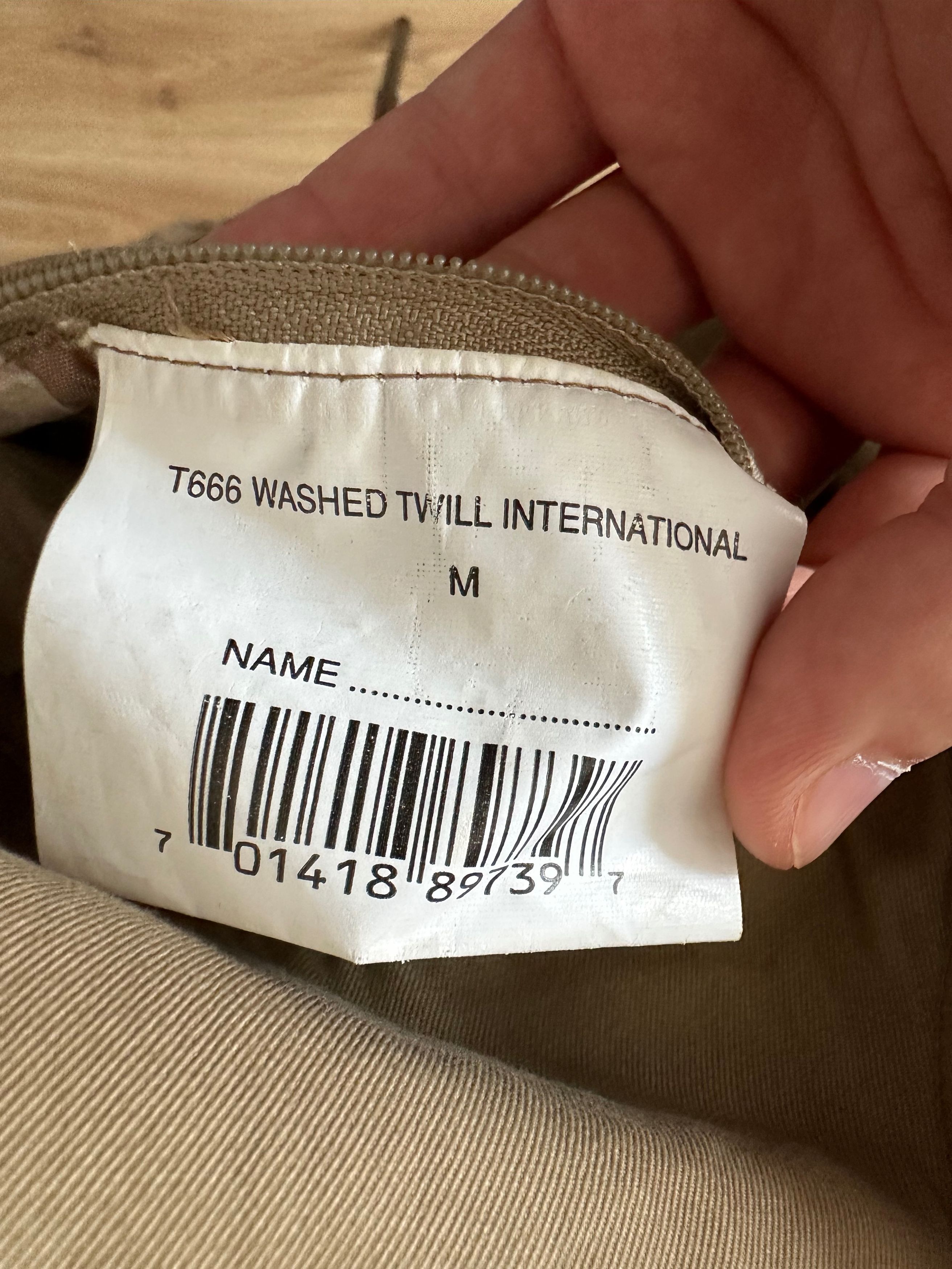 Barbour BARBOUR WASHED TWILL INTERNATIONAL T666 BELTED JACKET Size US M / EU 48-50 / 2 - 12 Thumbnail