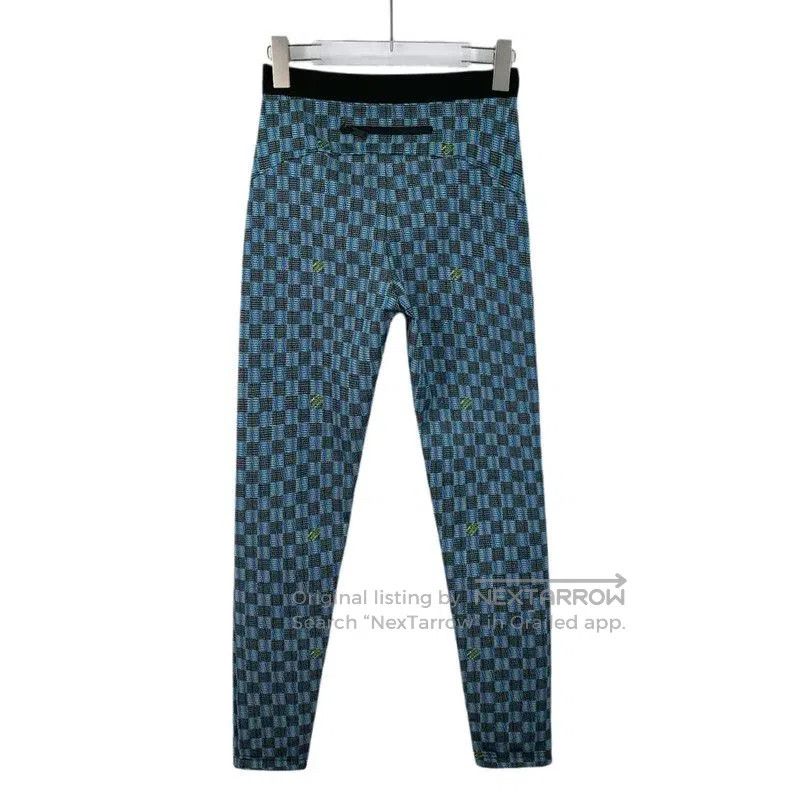 Louis Vuitton Louis Vuitton Blue XS Casual Pants . Size 22" - 2 Thumbnail