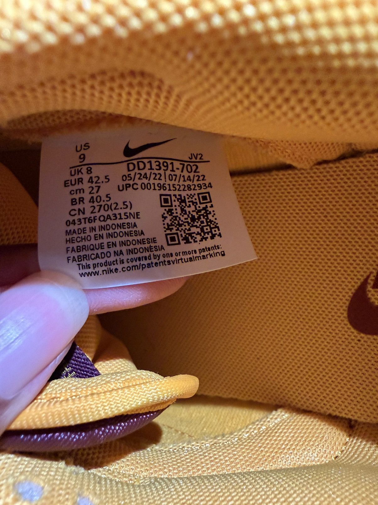 Nike Nike dunks “arizona state” size 9 Size US 9 / EU 42 - 6 Thumbnail