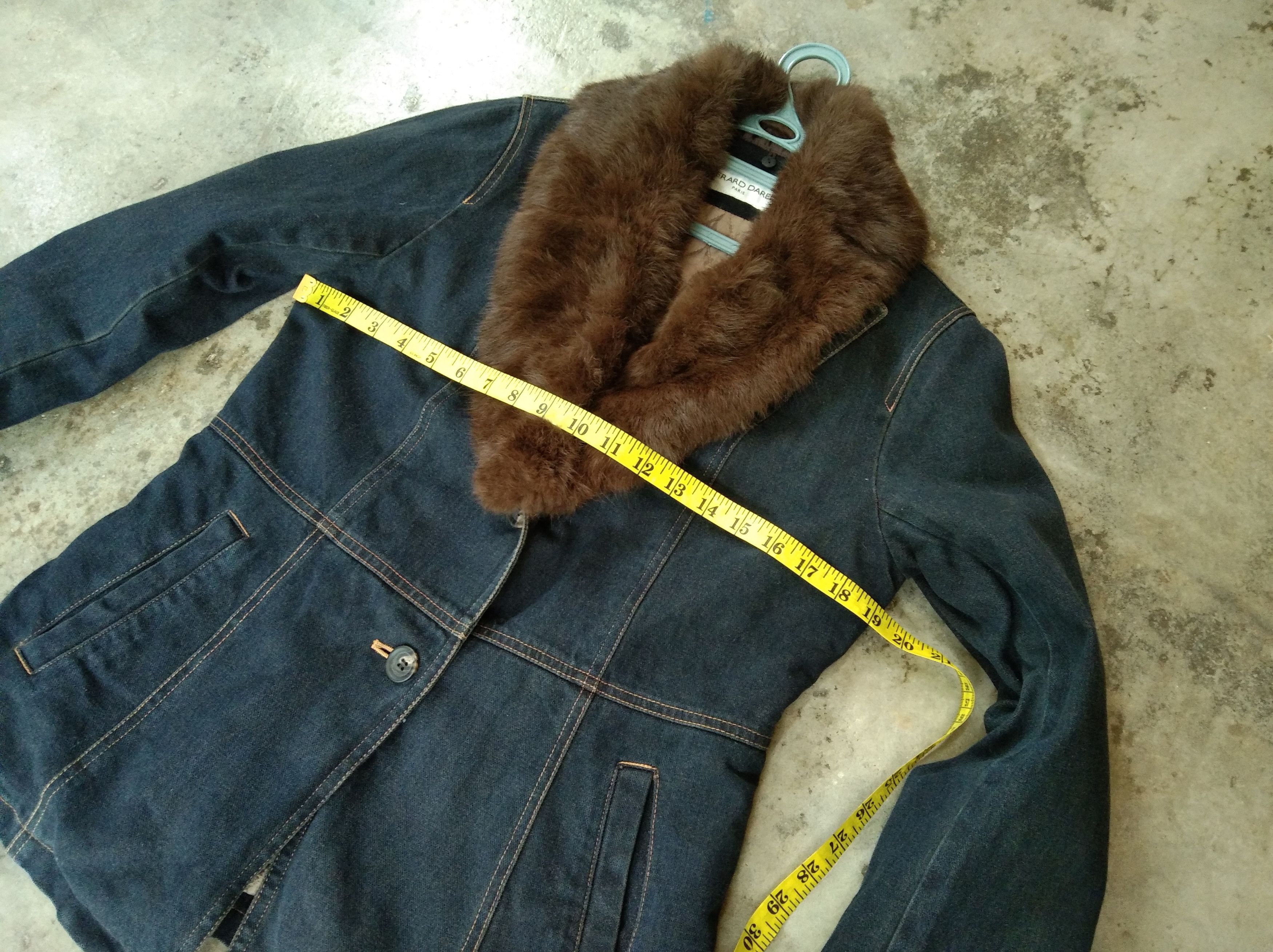 Designer GERARD DAREL PARIS DENIM JACKET. Size M / US 6-8 / IT 42-44 - 12 Thumbnail