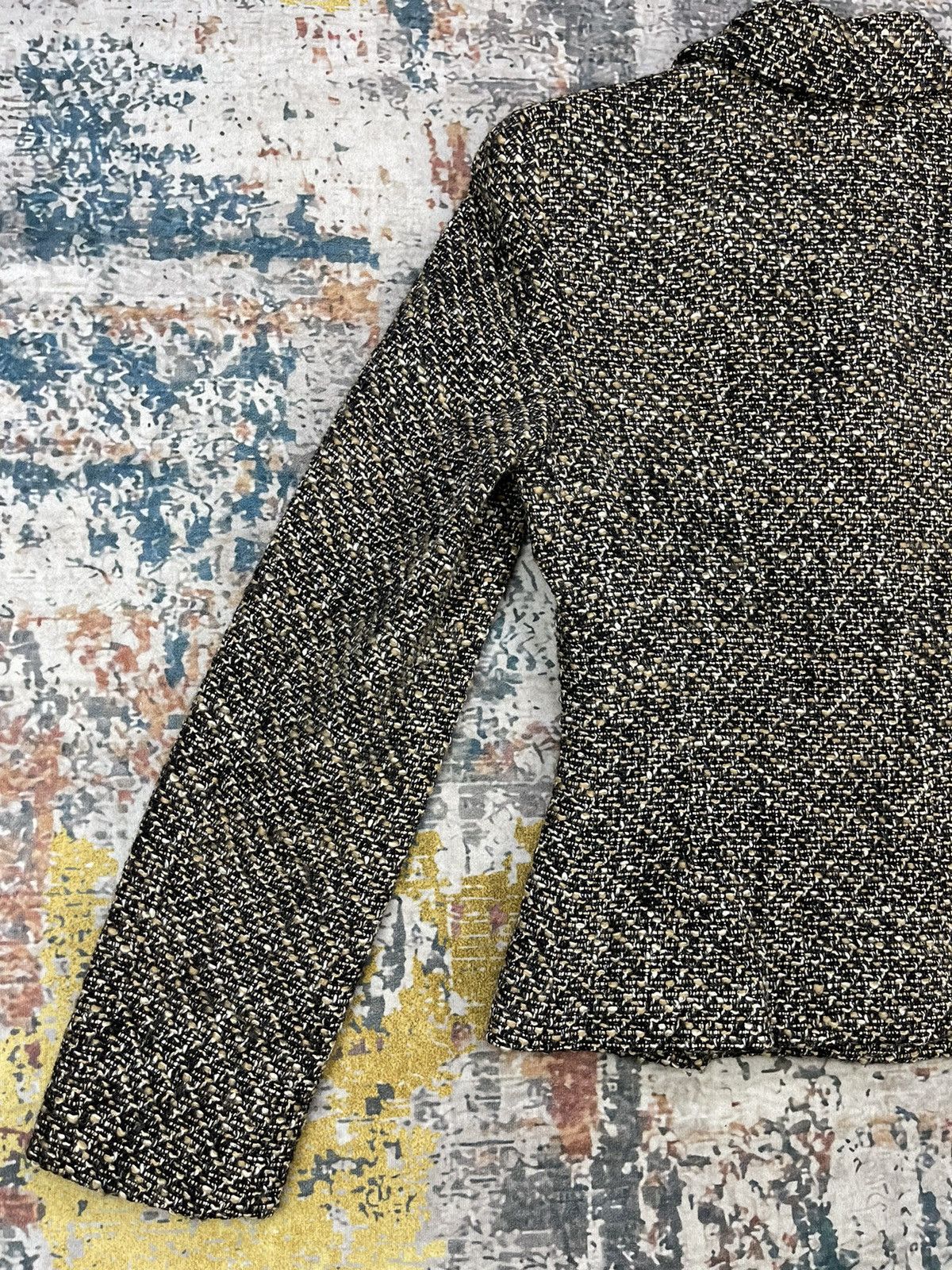 Max Mara Pianoforte di Max Mara Wool Tweed Single Breasted Size M / US 6-8 / IT 42-44 - 6 Thumbnail