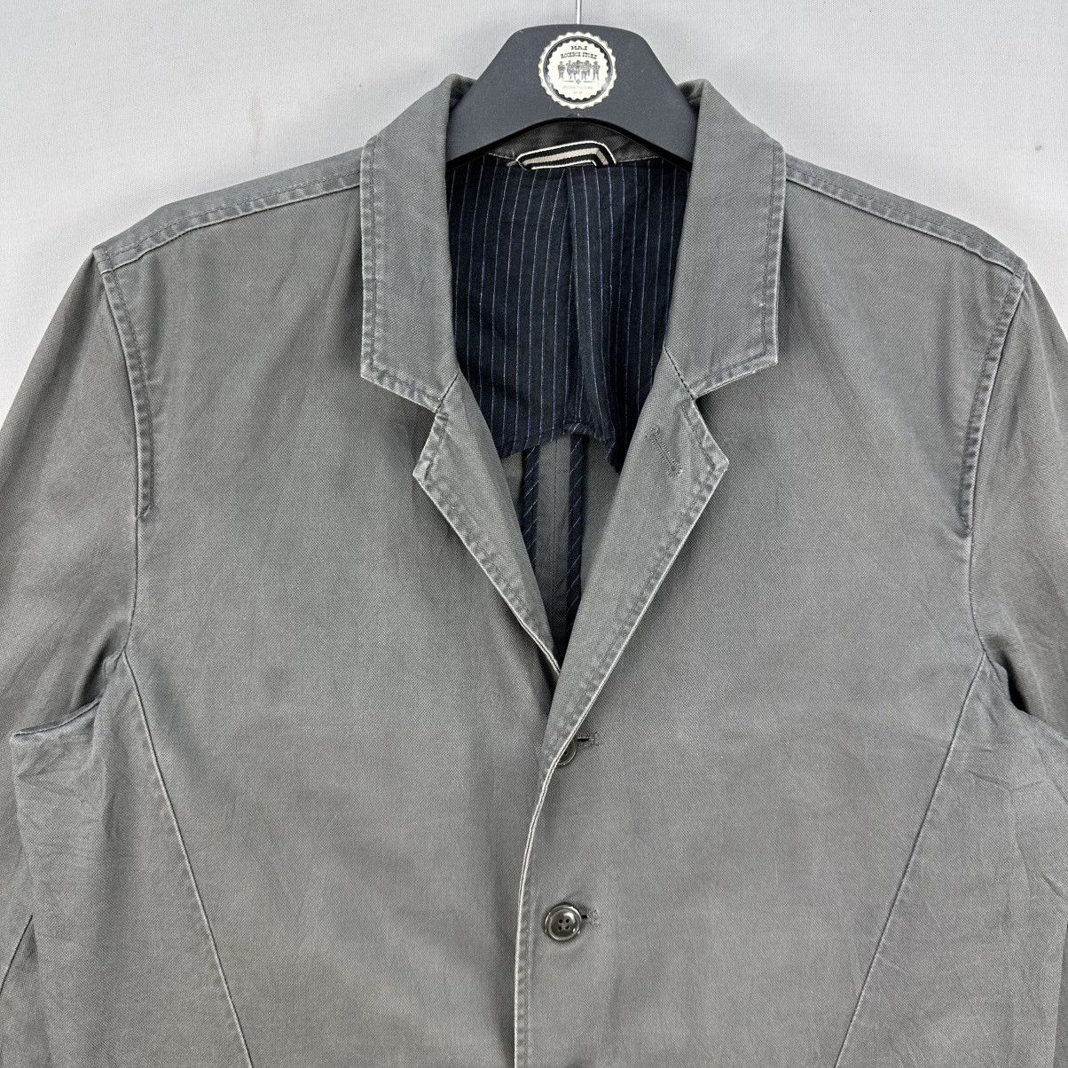 Japanese Brand Vintage 90's First Down Cotton Canvas Jacket Size US L / EU 52-54 / 3 - 8 Thumbnail