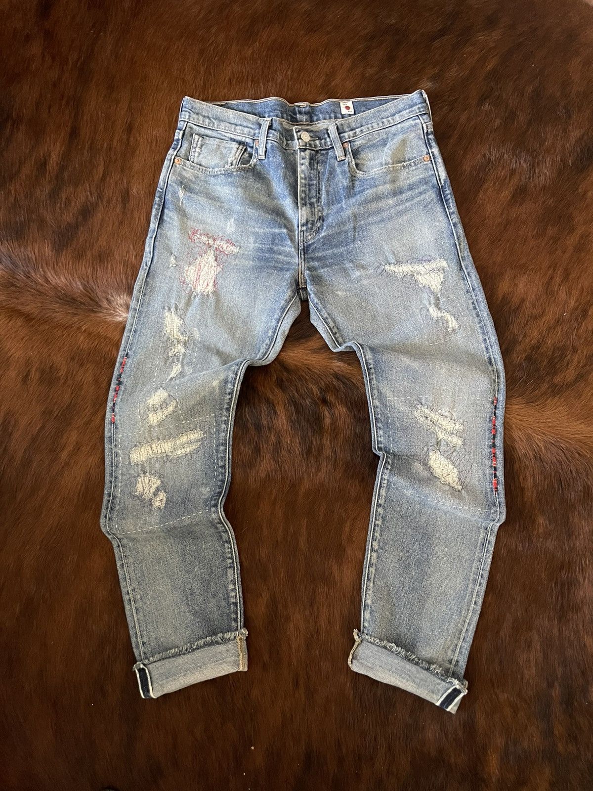 Japanese Brand Levis Japanese Denim Size US 32 / EU 48 - 1 Thumbnail