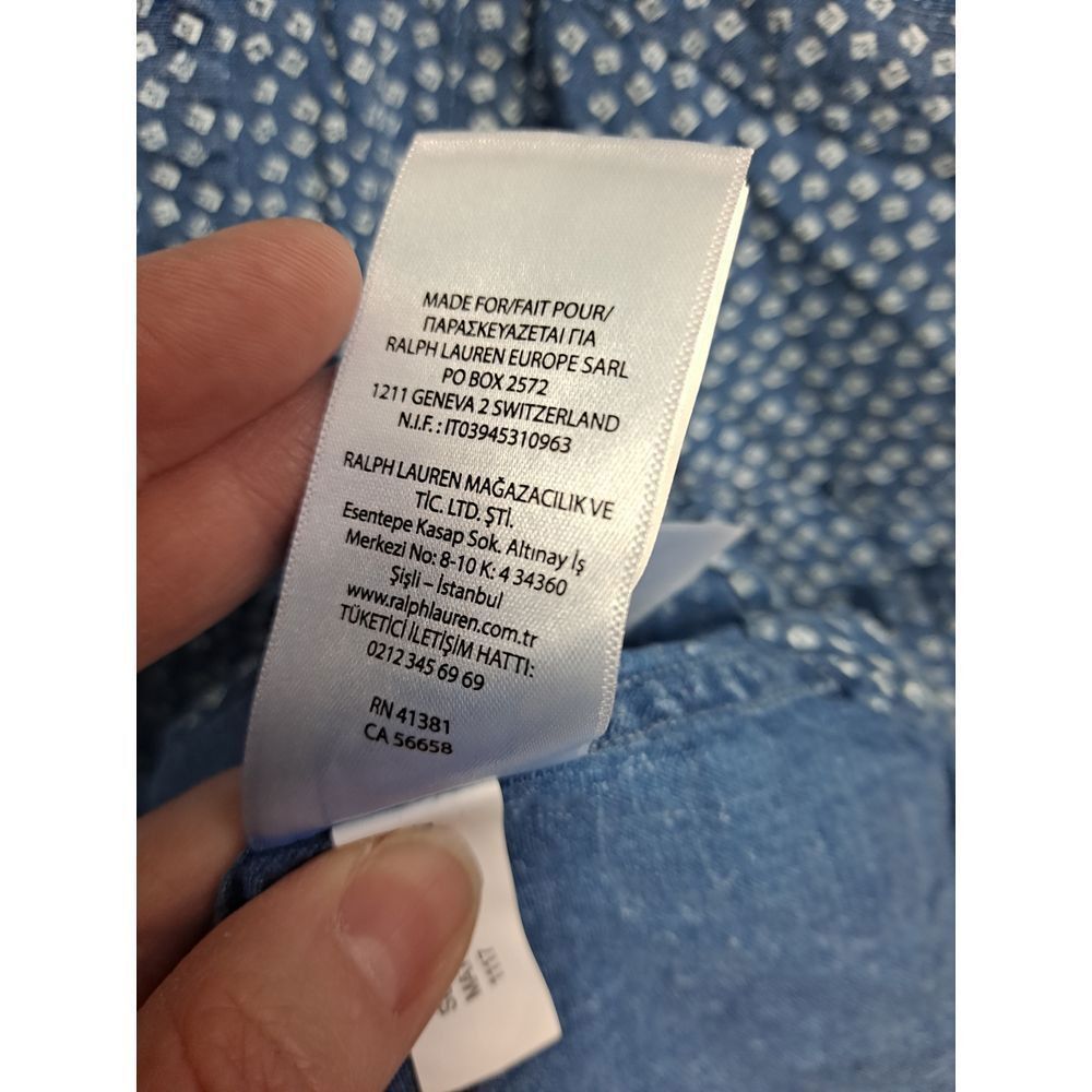 Ralph Lauren Ralph Lauren 100% Linen Button Down Shirt Geometric Print Pa Size US XL / EU 56 / 4 - 8 Thumbnail