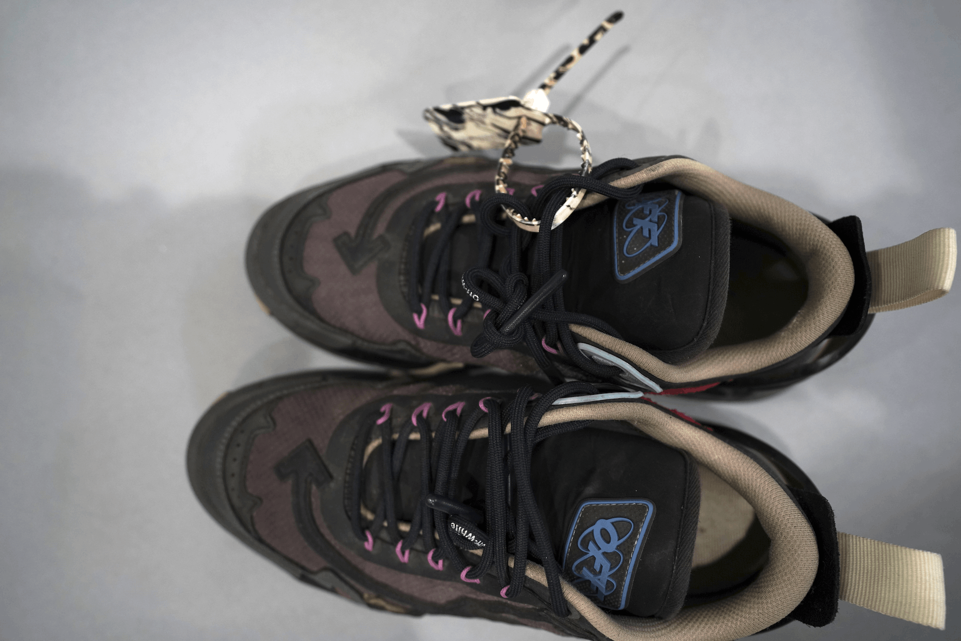 Off-White Off-White Odsy 2000 Black and Brown Sneakers Size US 8.5 / EU 41-42 - 10 Thumbnail