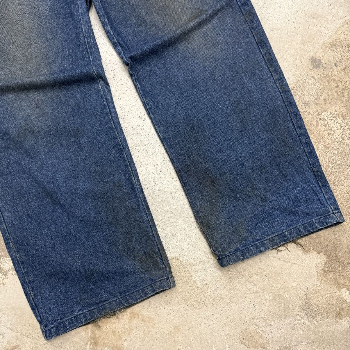 Japanese Brand Wide Leg Ballon Younger Sons Embroidery Denim Pants Size US 32 / EU 48 - 5 Thumbnail