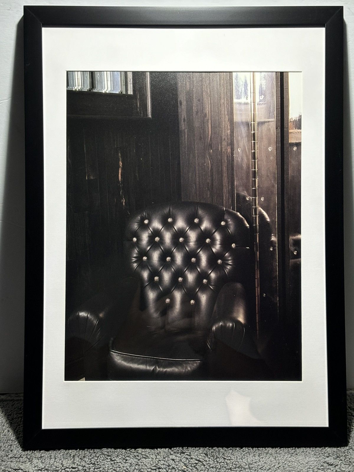 Chrome Hearts *Chrome Hearts* SUPER RARE Leather Chair Framed Art Size ONE SIZE - 1 Thumbnail