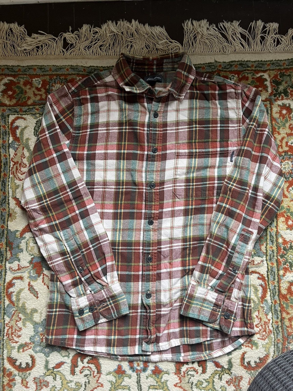 Eddie Bauer Eddie Bauer Flannel Size US S / EU 44-46 / 1 - 1 Thumbnail