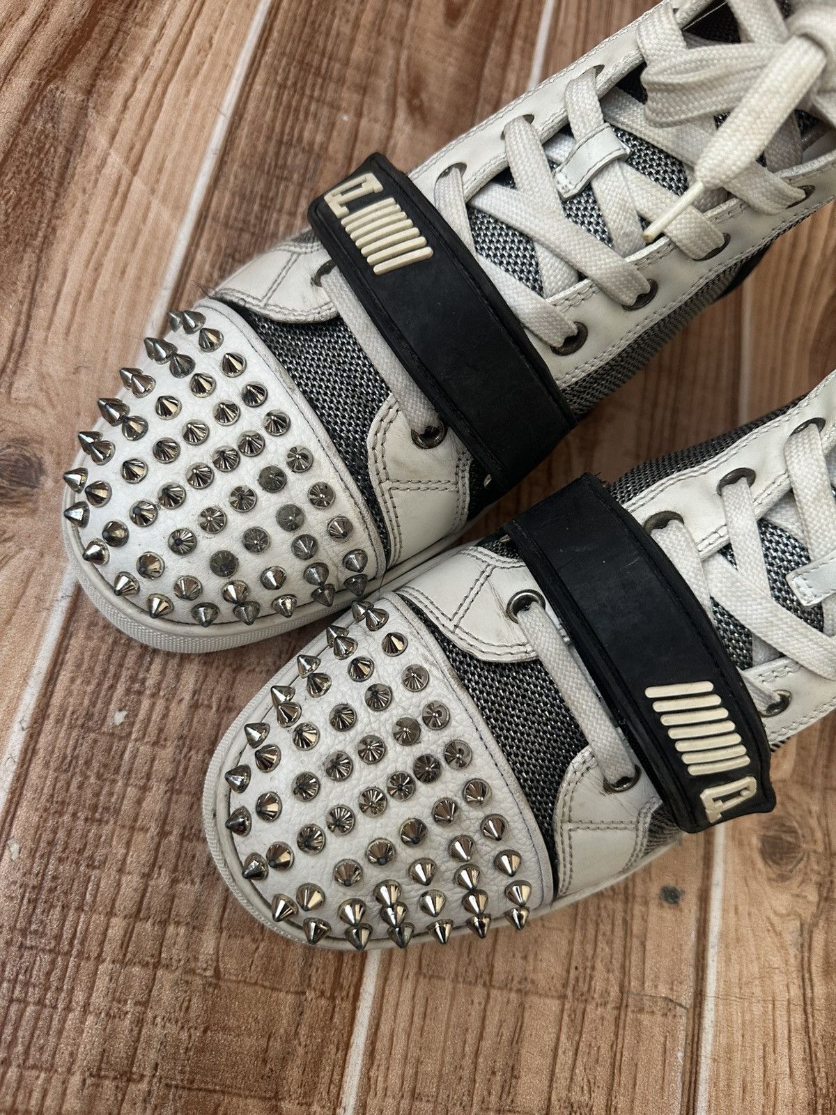 Christian Louboutin Christian Louboutin Louis Orlato Spikes High Top w/Straps Size US 9 / EU 42 - 7 Thumbnail
