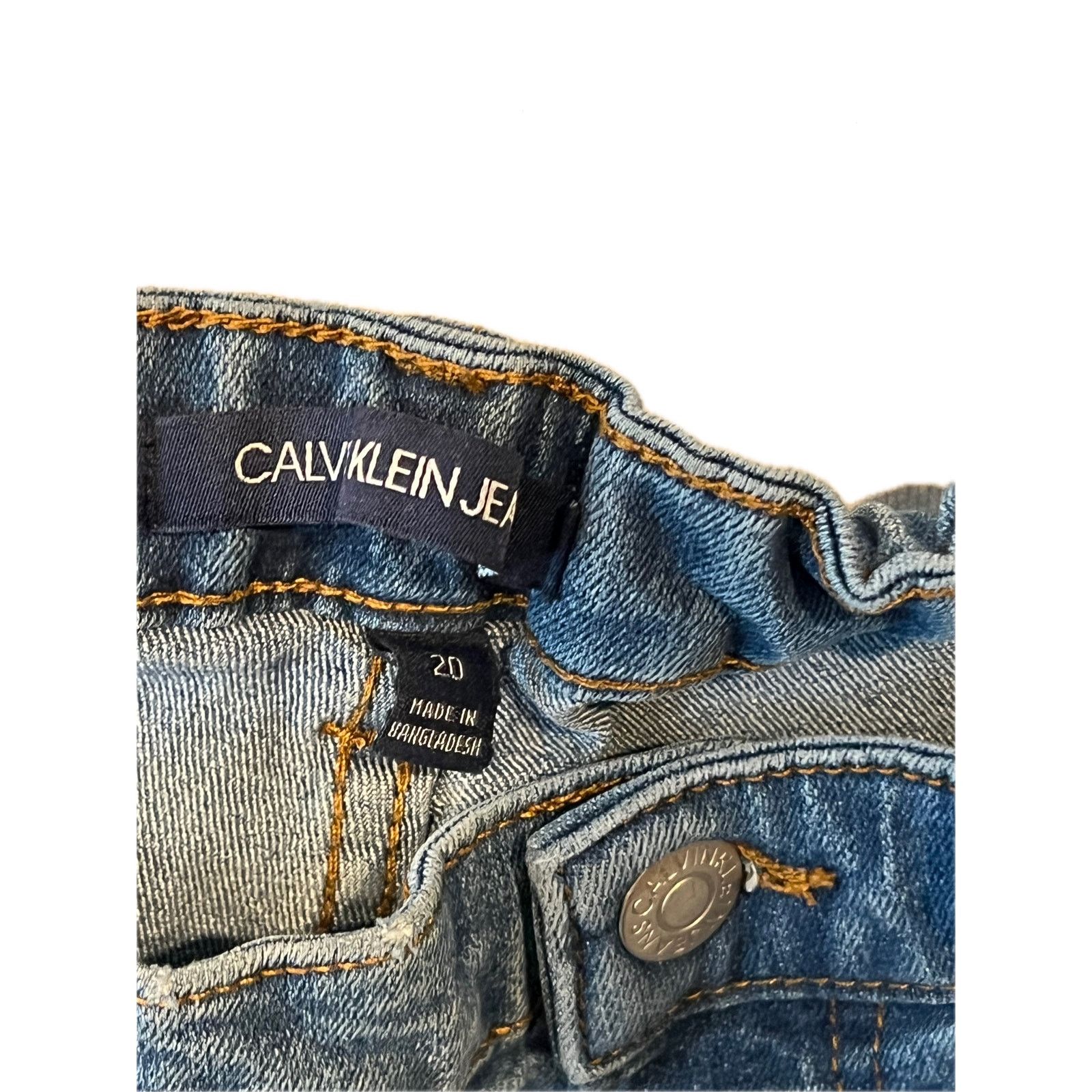 Calvin Klein Calvin Klein Blue Jeans Slim Fit Womans 20 Reg 30x30 Size 42" / US 20 - 4 Thumbnail