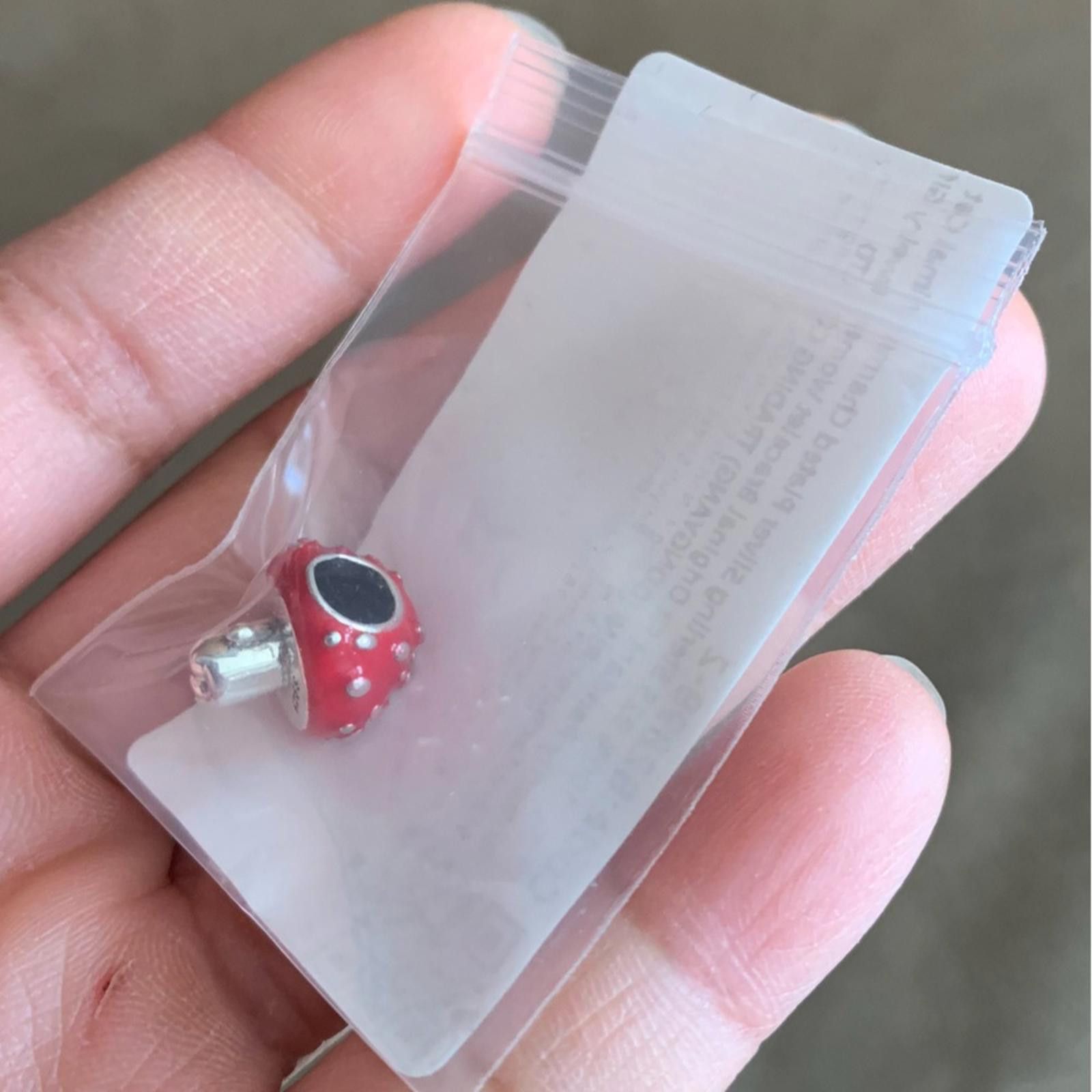 Other NWOT Mushroom Bead Charm Sterling Silver 925 Size ONE SIZE - 2 Thumbnail