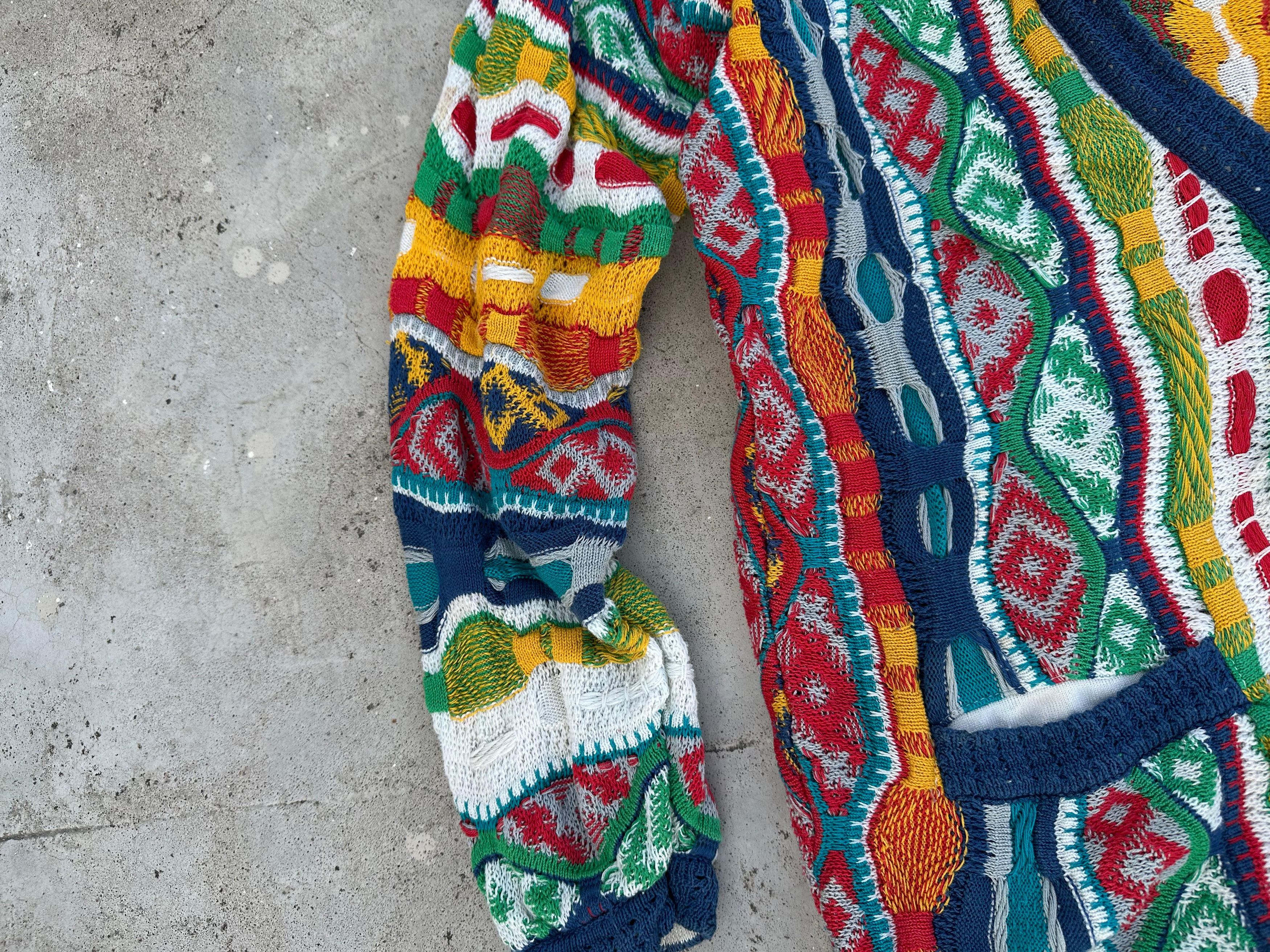 Coogi × Vintage Rare💥Vintage Coogi Sweater- multicolour Cardigan Size US M / EU 48-50 / 2 - 6 Thumbnail