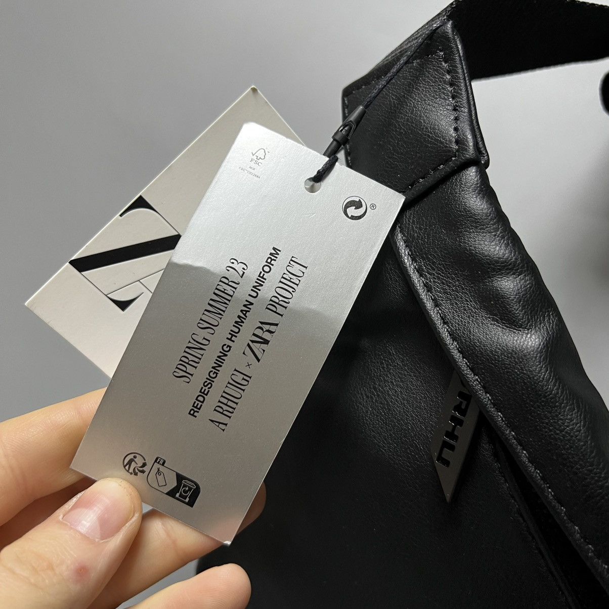 Rhude × Zara RHUDE x Zara NEW Soft Belt Bag waist bag NEW with TAGS y2k Size ONE SIZE - 9 Thumbnail