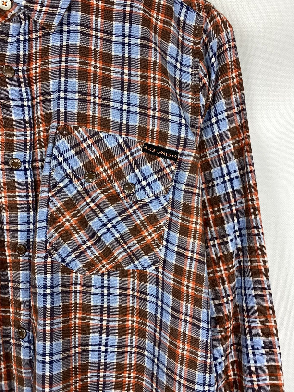 Nudie Jeans Nudie Jeans Co men’s long sleeve plaid button up shirt Size US M / EU 48-50 / 2 - 8 Thumbnail