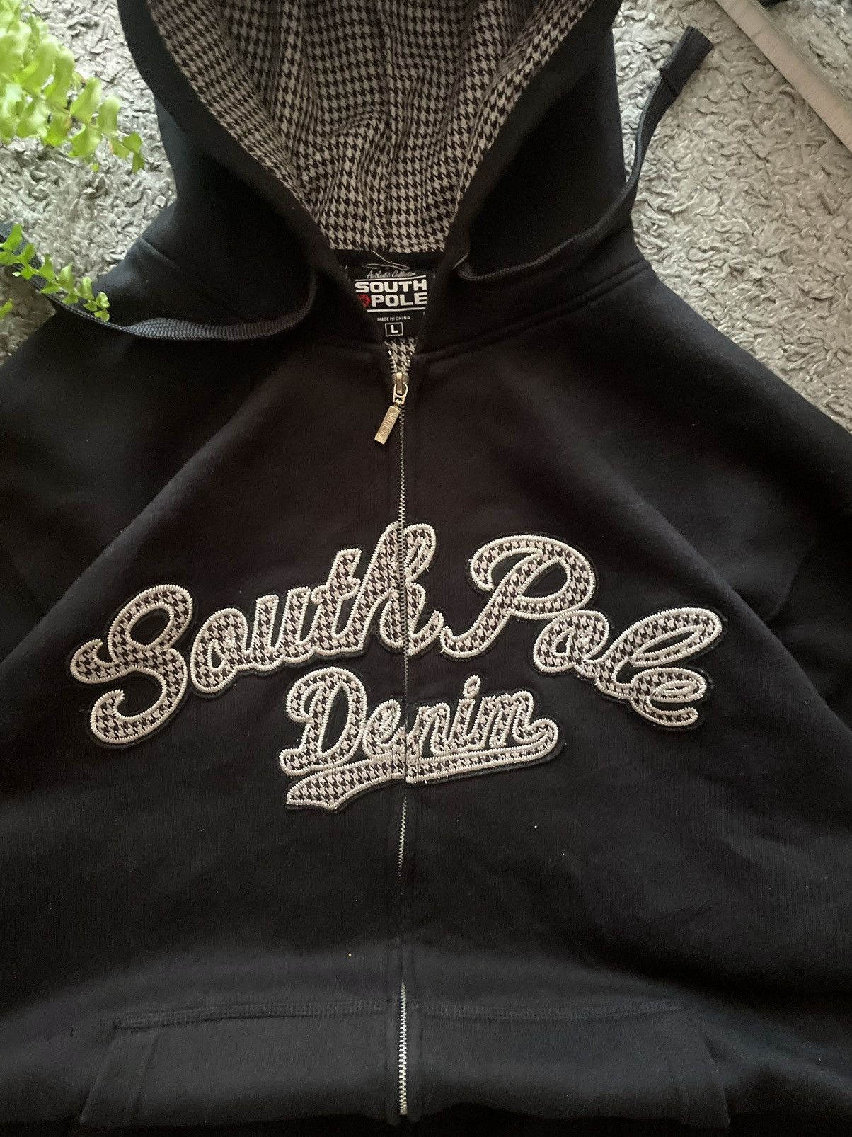 Southpole × Vintage 90s South Pole Zip-Hoodie Vintage Streetwear Sk8 Hip-Hop Y2k Size US L / EU 52-54 / 3 - 8 Thumbnail