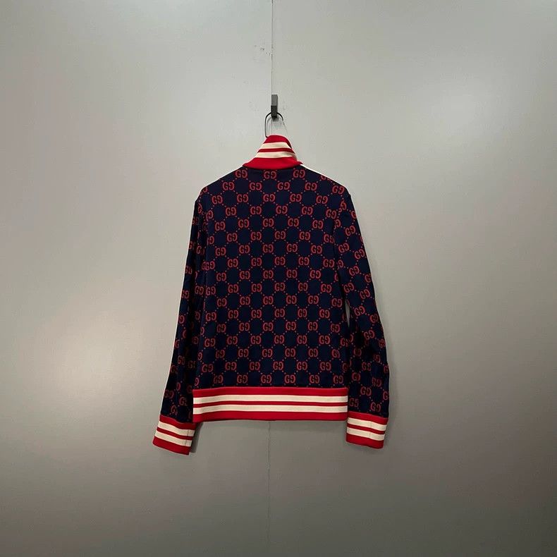 Gucci Gucci Full-print double G striped zipper jacket 2502-Nextar Size US S / EU 44-46 / 1 - 2 Thumbnail