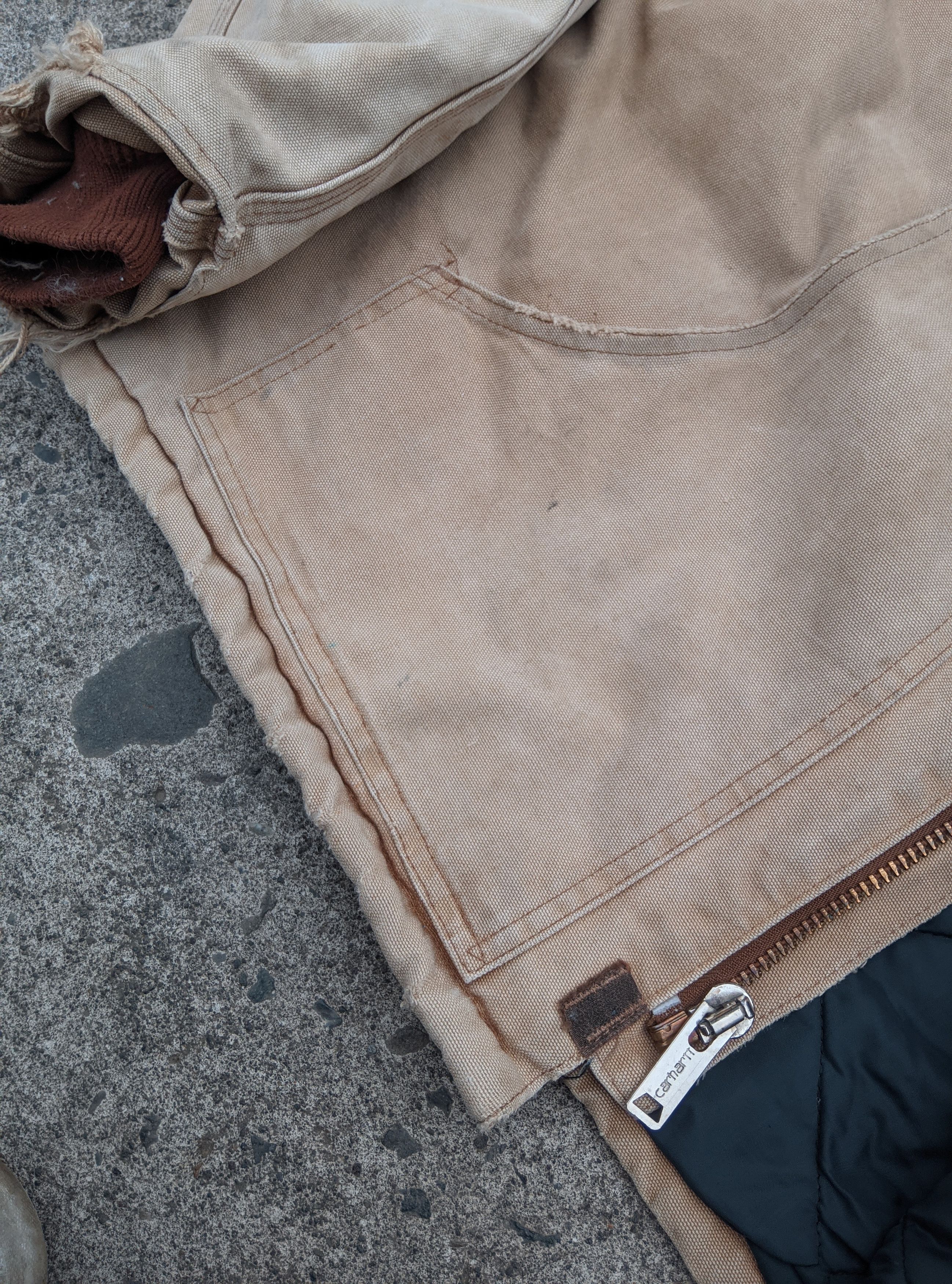 Carhartt Vintage 90s carhartt arctic detroit distressed sun fade erd Size US XL / EU 56 / 4 - 10 Thumbnail