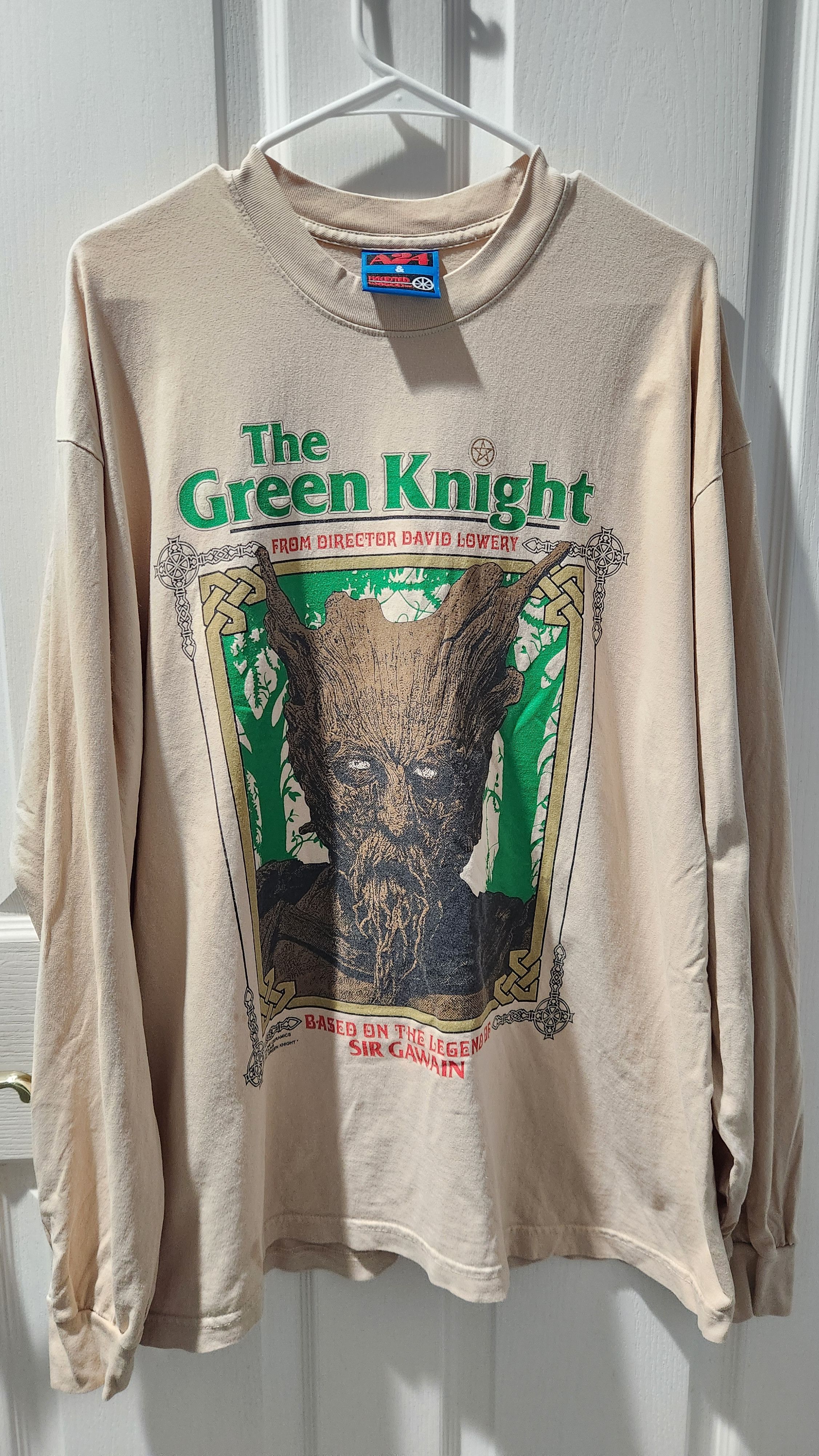 Never online worn online ceramics x A24 Green Knight longsleeve XL