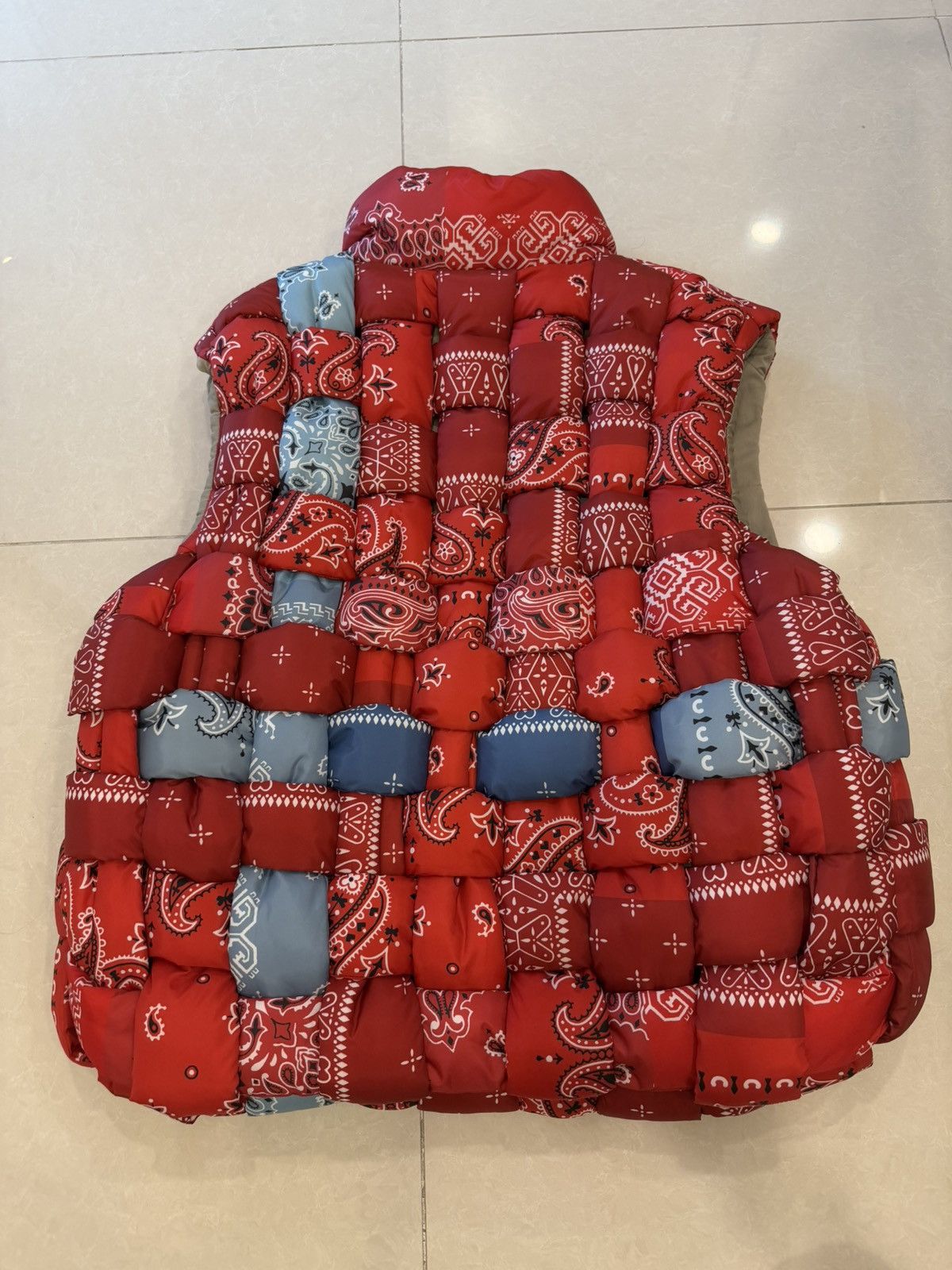 Kapital Kountry KAPITAL RED BANDANA VEST Size US L / EU 52-54 / 3 - 2 Thumbnail
