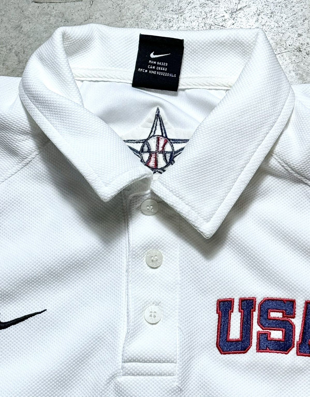 Nike × USA Olympics × Vintage Vintage 2004 Nike USA Olympic Athens Polo Shirt size M Size US M / EU 48-50 / 2 - 5 Thumbnail