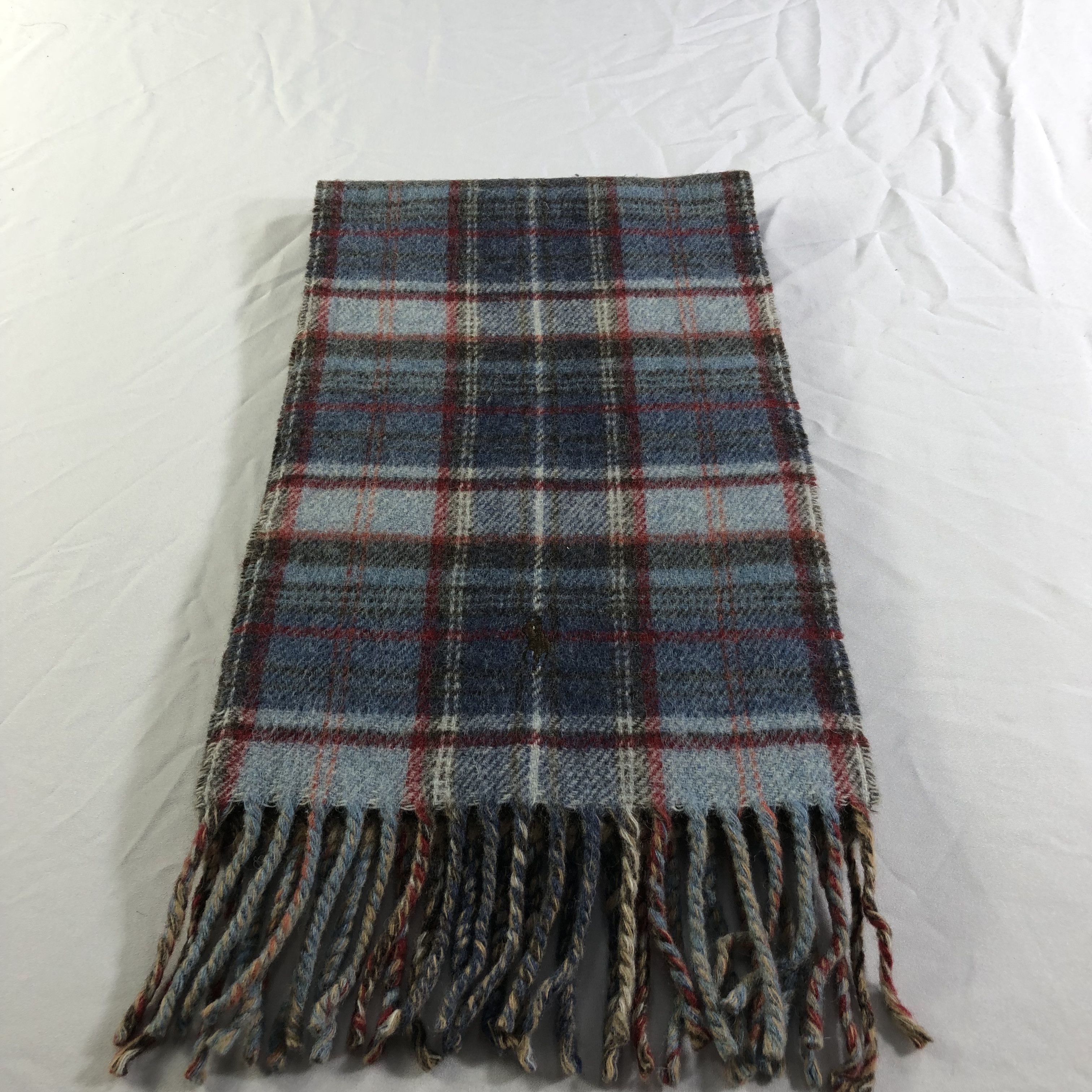 Polo Ralph Lauren Polo Ralph Lauren Tartan Wool Scarf Muffler Neckwear V2306 Size ONE SIZE - 2 Thumbnail