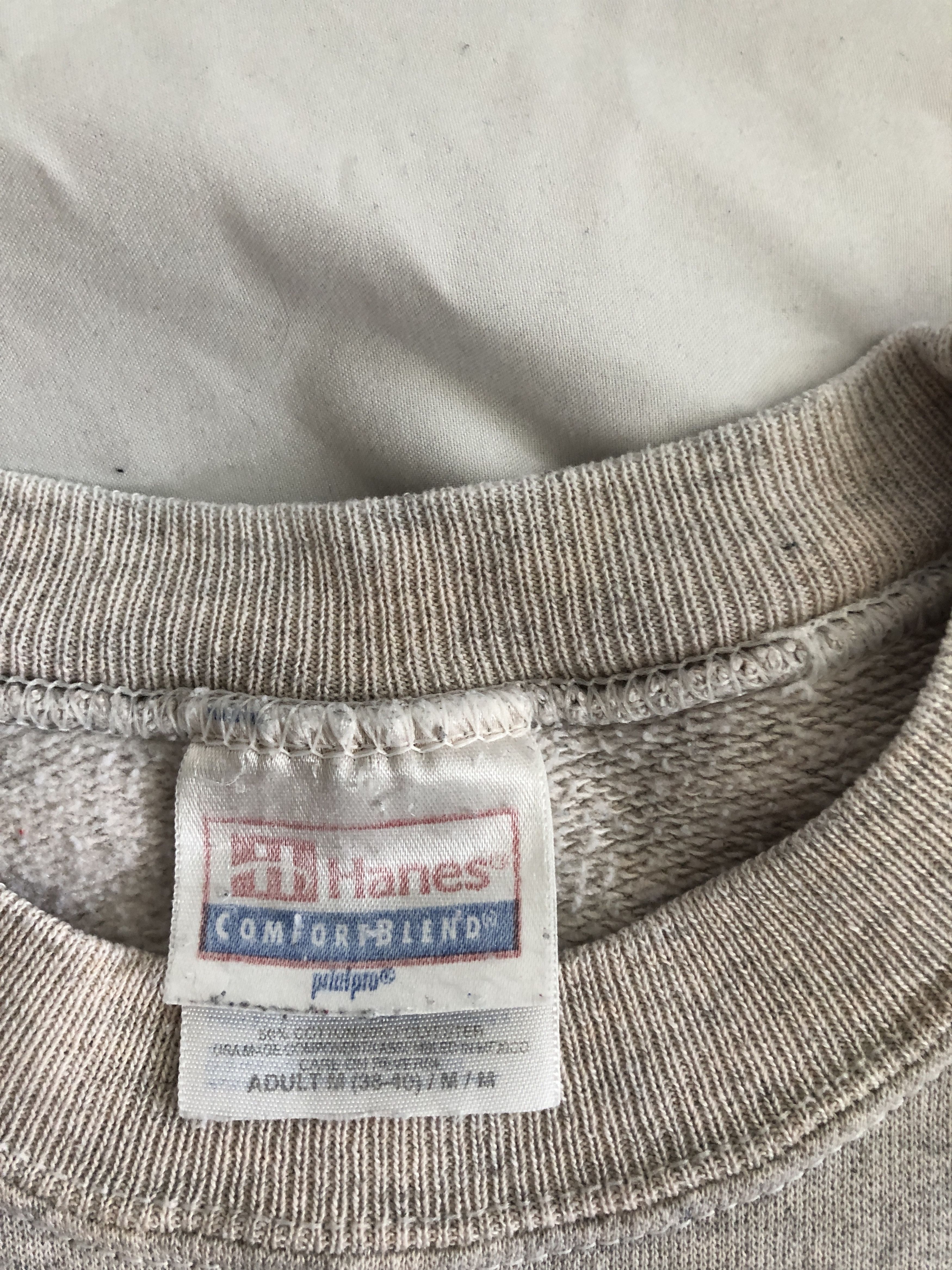 Vintage Distressed Vintage crewneck Hanes+ Berkley Size US XXS / EU 40 - 6 Thumbnail