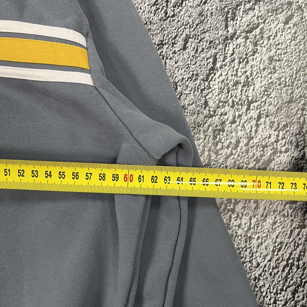 Kickers × Vintage Vintage Kickers Yellow/White basic Striped Sweatshirt Size US M / EU 48-50 / 2 - 18 Thumbnail