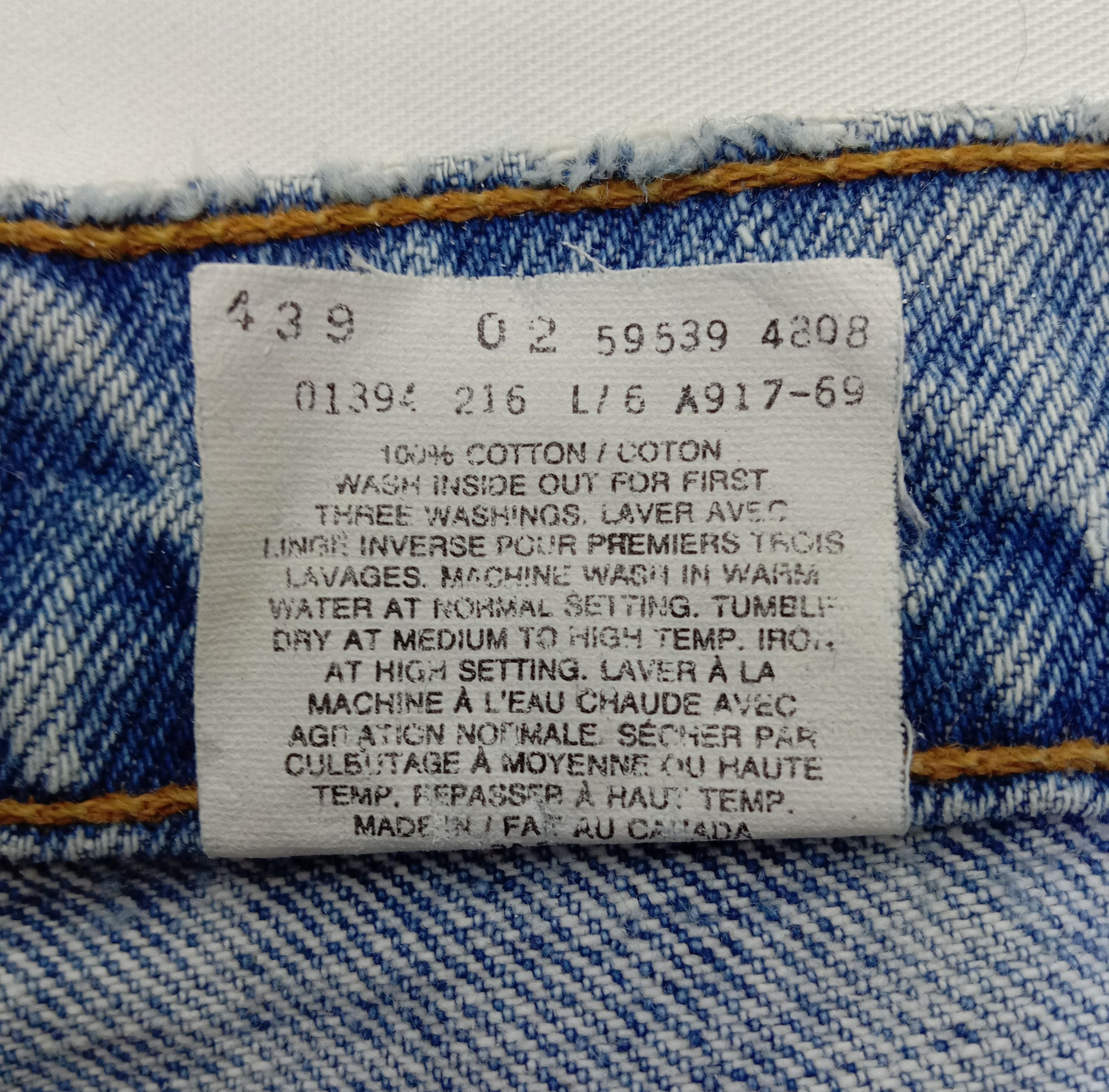Levi's Vintage 90s Levi's 539 Jeans Light Wash Hip Hugger Denim Size 27" / US 4 / IT 40 - 14 Thumbnail