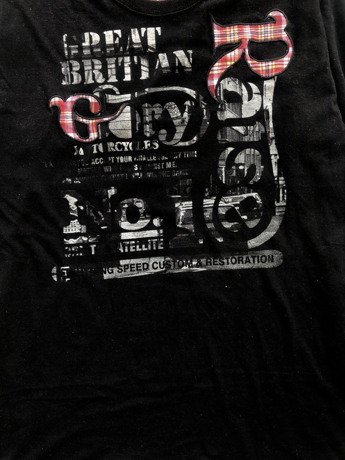 Hysteric Glamour Great Britan Glory Raise Poem Primal Point Ifsixwas Style Size US L / EU 52-54 / 3 - 3 Thumbnail