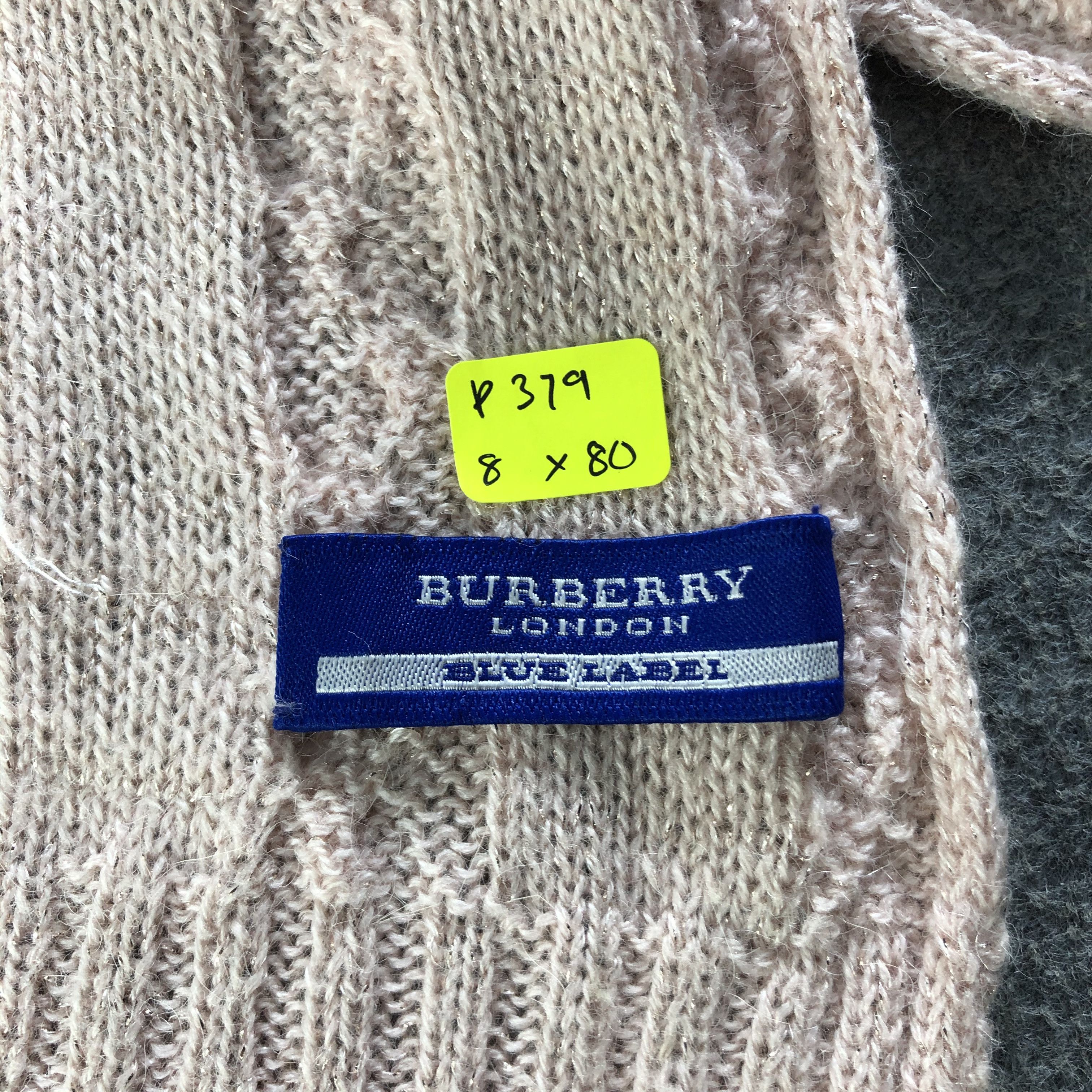 Burberry Burberry Blue Label Scarf / Muffler / Neckwear Size ONE SIZE - 7 Thumbnail