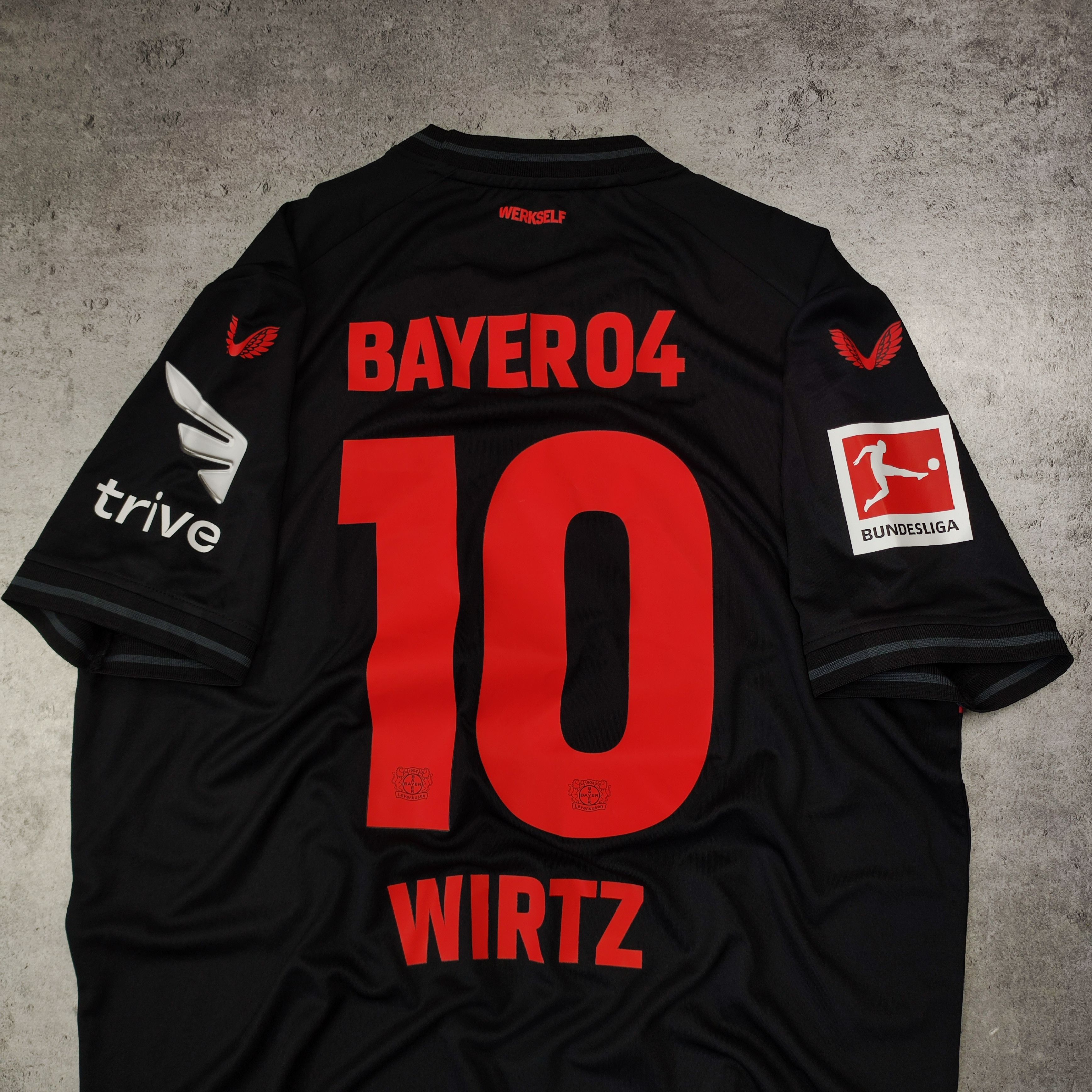 ウェア Bayer 04 Leverkusen Wirtz 10 XL Very Rare #10 Wirtz Bayer 04 Leverkusen Champions Season