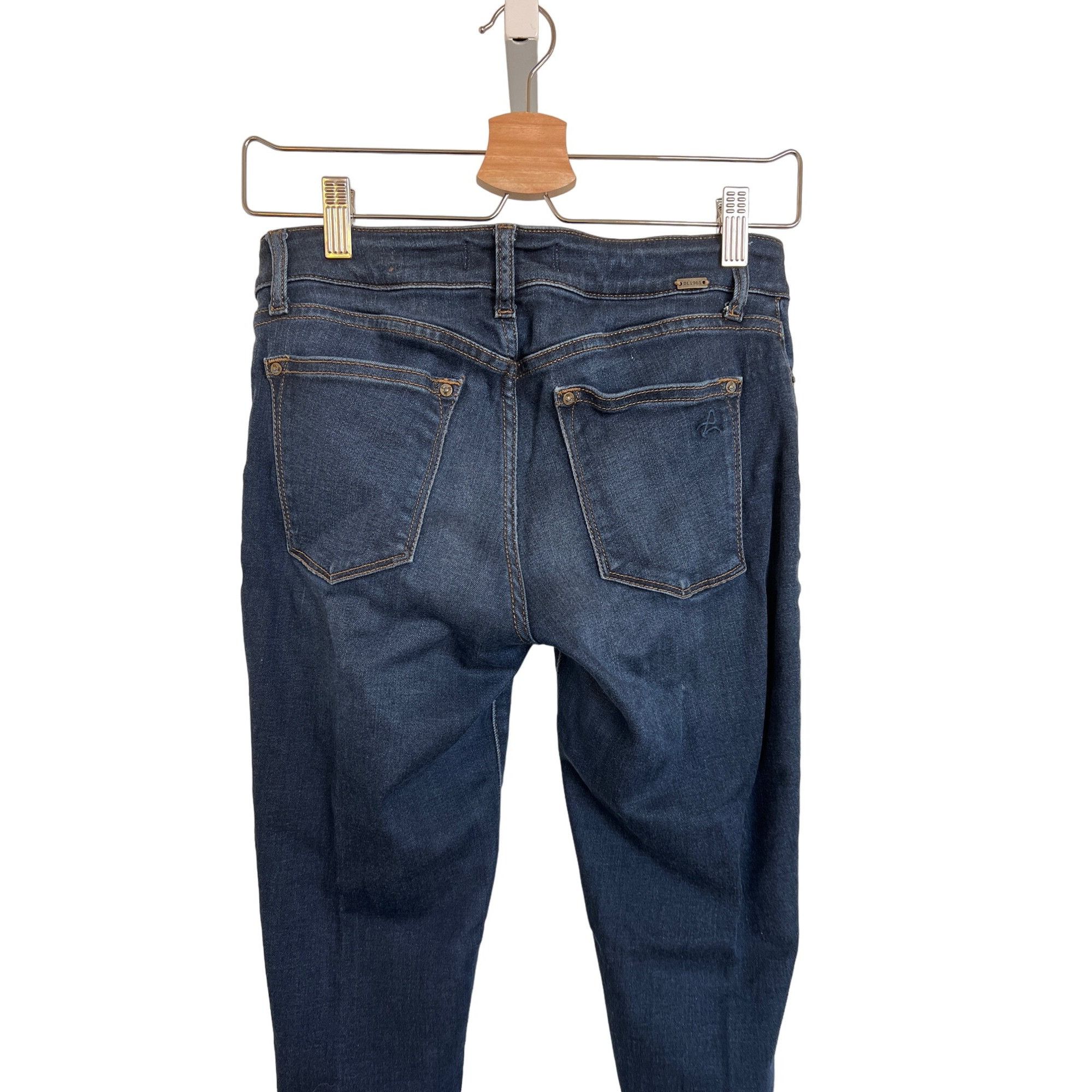 DL1961 DL1961 Dark Blue Stretch Jeans Size 26" / US 2 / IT 38 - 4 Thumbnail