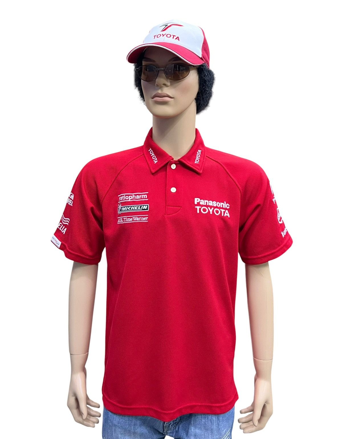 Formula 1 90’s TOYOTA MOTOR CORPORATION JAPAN F1 Sponsor Polo Shirt🏎️ Size US M / EU 48-50 / 2 - 1 Thumbnail