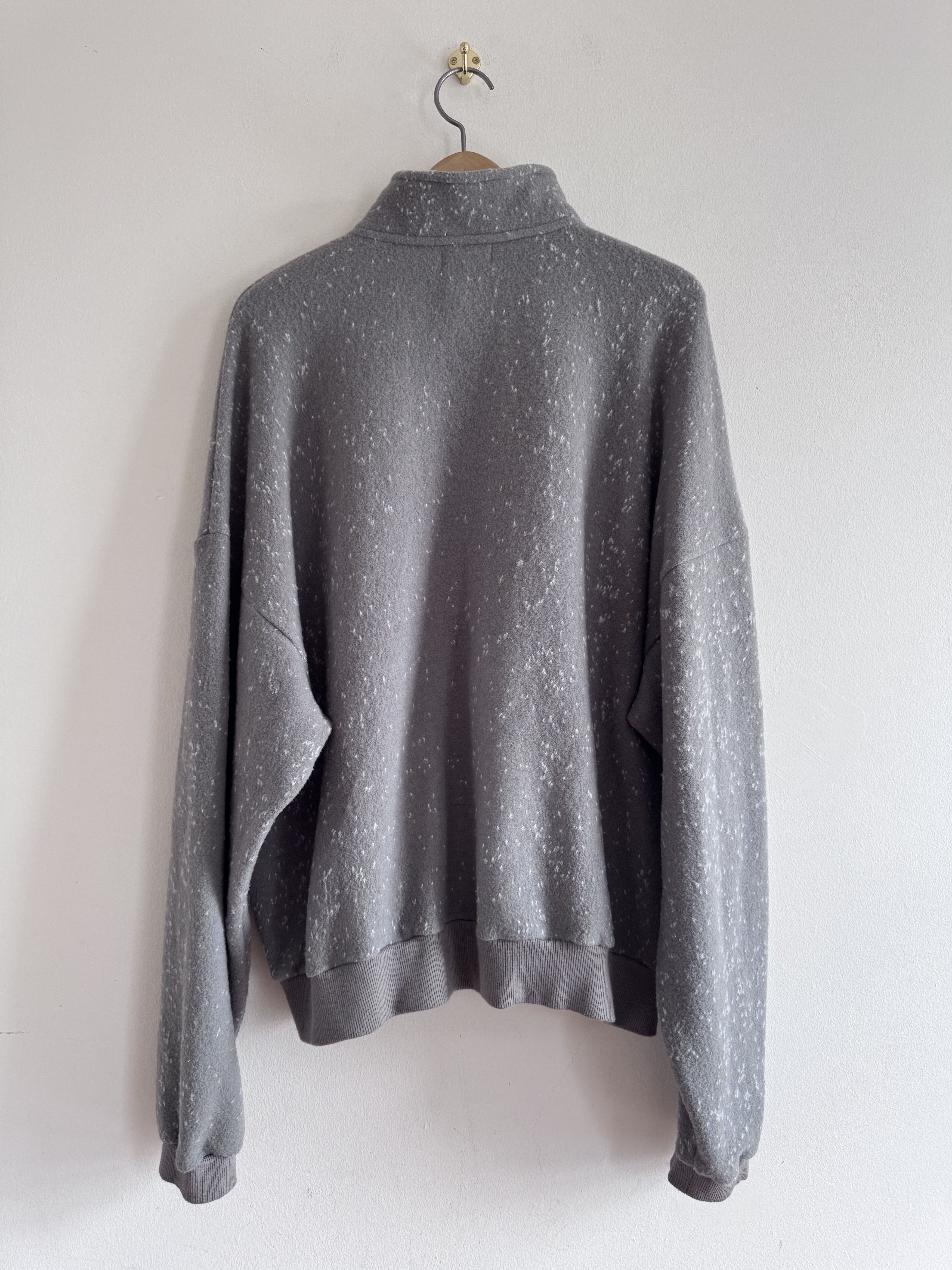 John Elliott John Elliott Spec Wool 1/4 Zip Pullover Moss Grey Size 4 USA Size US XL / EU 56 / 4 - 5 Thumbnail