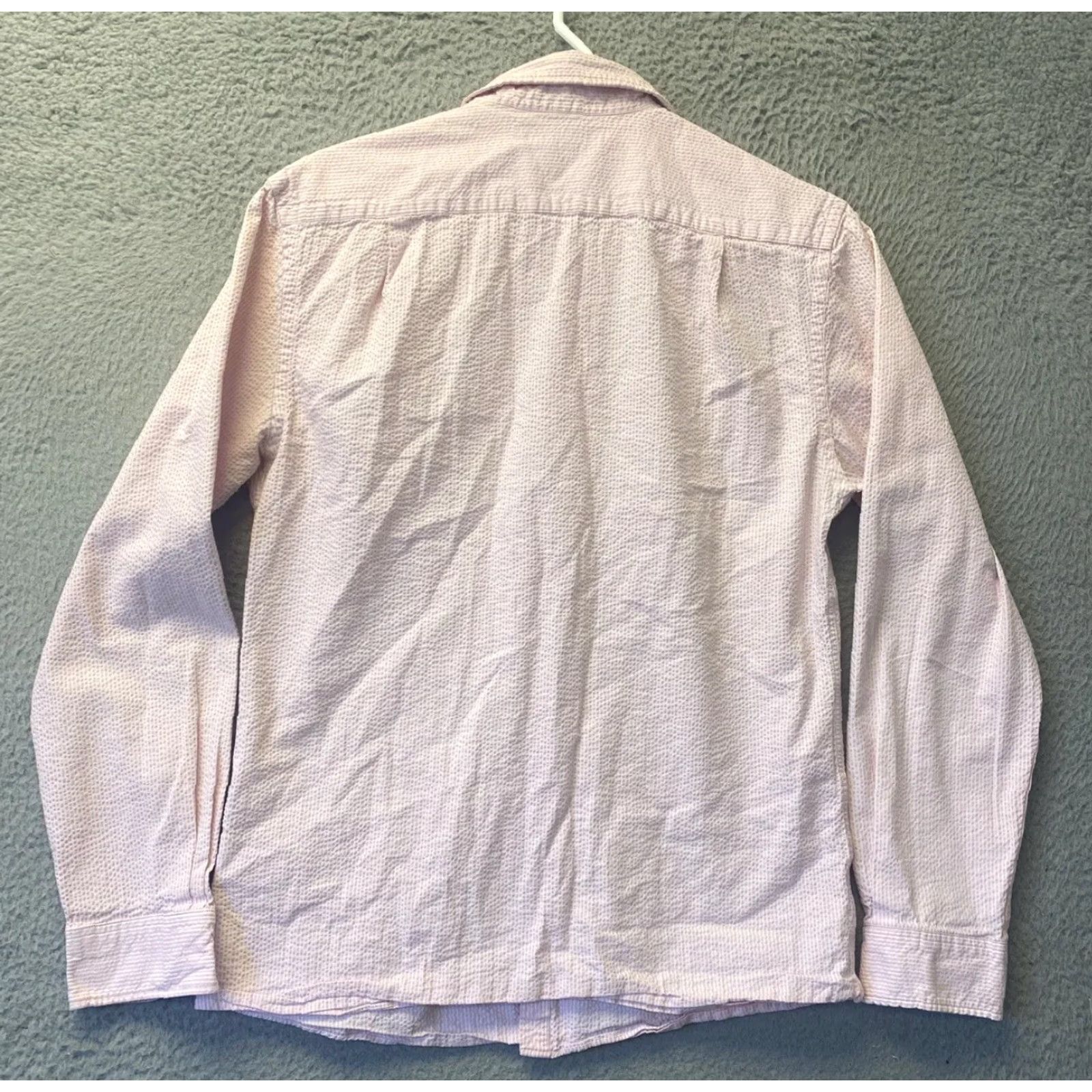 Tommy Hilfiger VINTAGE Tommy Hilfiger Shirt Mens 15 32/33 Pink Long Sleeve Casual 90s Classic Button-Up Regular Mens Shirt Size US M / EU 48-50 / 2 - 8 Thumbnail