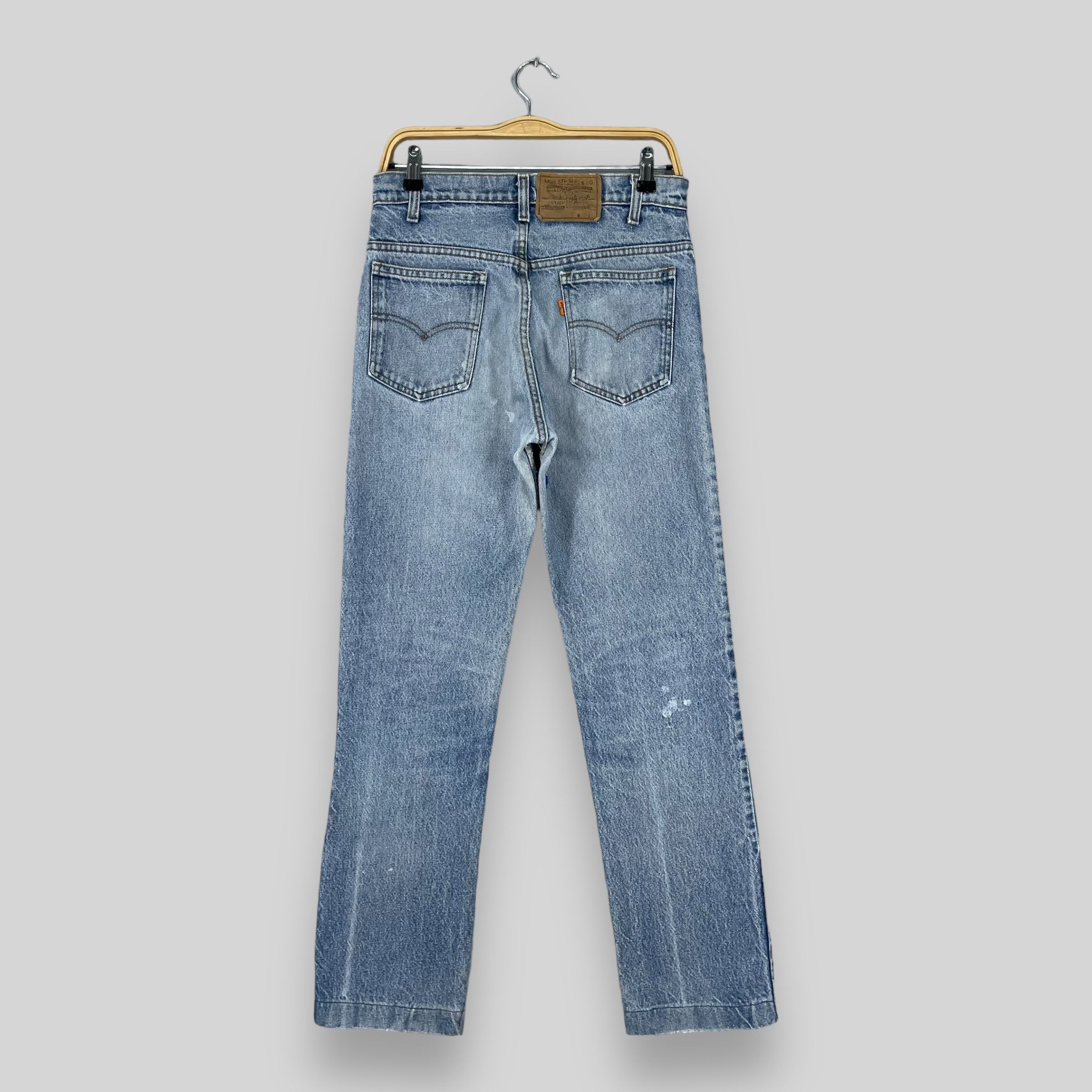 Levi's × Vintage W29 L31 Vintage Distressed Levis 505 Orange Tab Jeans Size US 29 - 8 Thumbnail