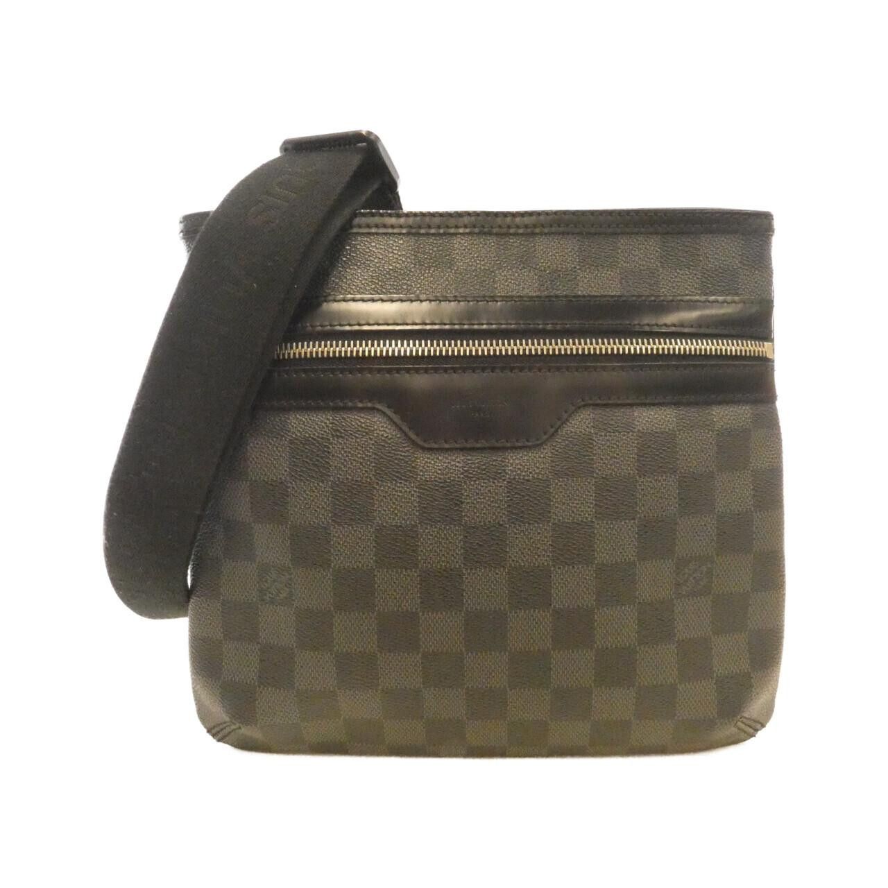 Louis Vuitton Louis Vuitton Louis Vuitton Damier Graphite Shoulder Bag Textile Shoulder Bag N58028 DUTY FREE for USA Size ONE SIZE - 1 Thumbnail
