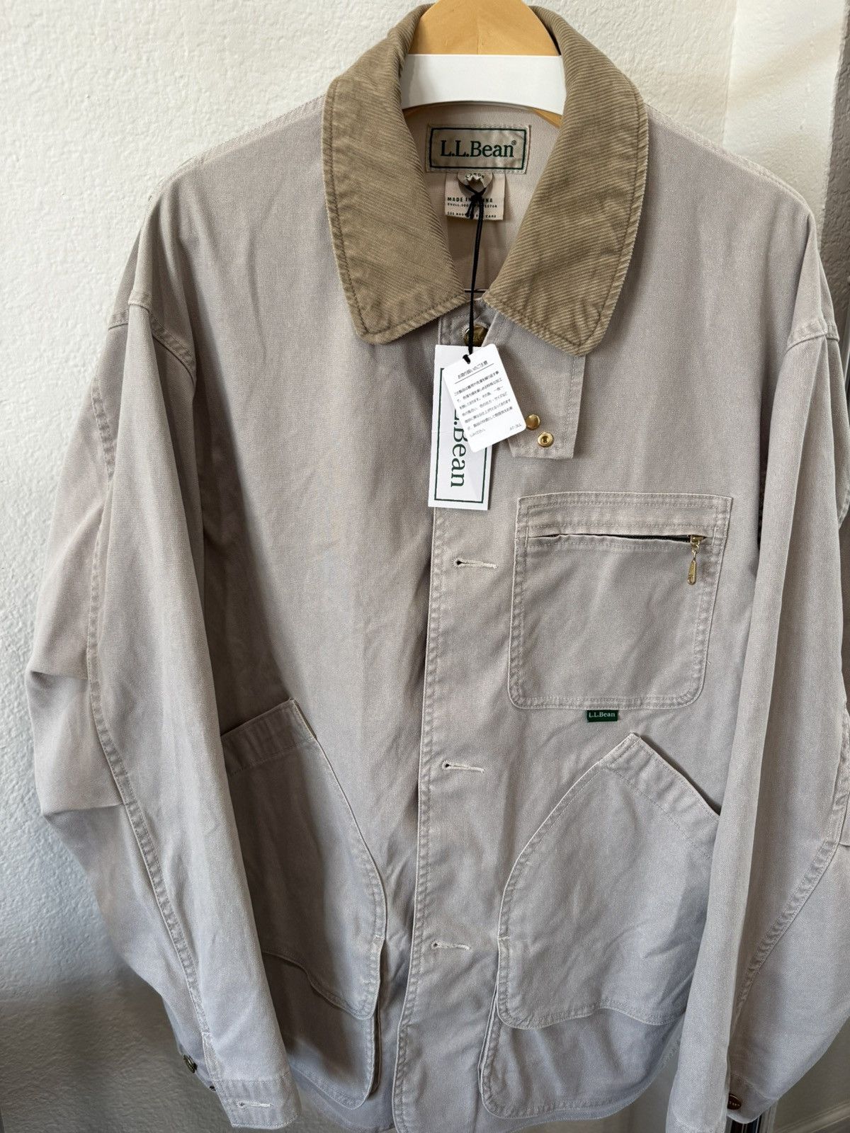 L.L. Bean L.L.Bean Japan Prospect Harbor Field Coat in Natural Size US L / EU 52-54 / 3 - 2 Thumbnail