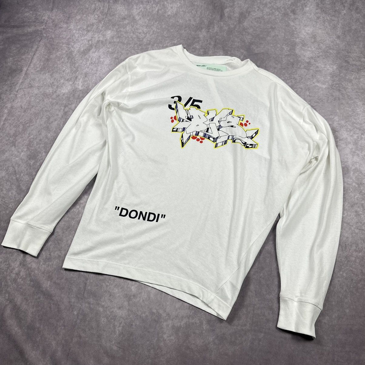 Off-White OFF-WHITE Dondi Long Sleeve Size US M / EU 48-50 / 2 - 1 Thumbnail