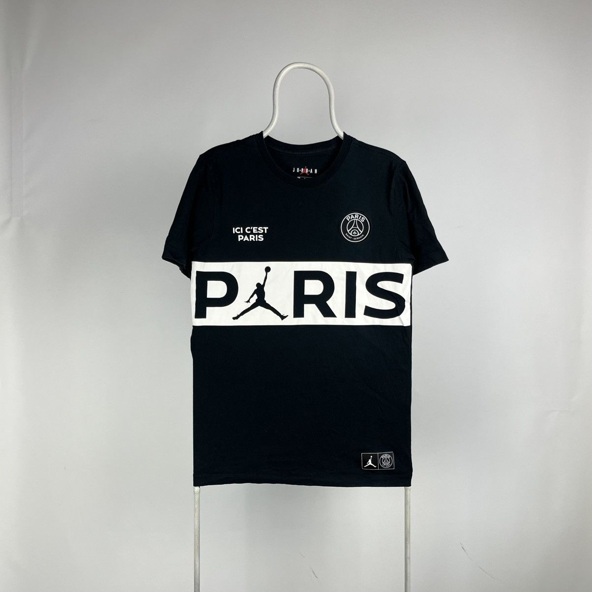Jordan Brand Jordan PSG Tshirt spellout logo size Small Size US S / EU 44-46 / 1 - 1 Thumbnail