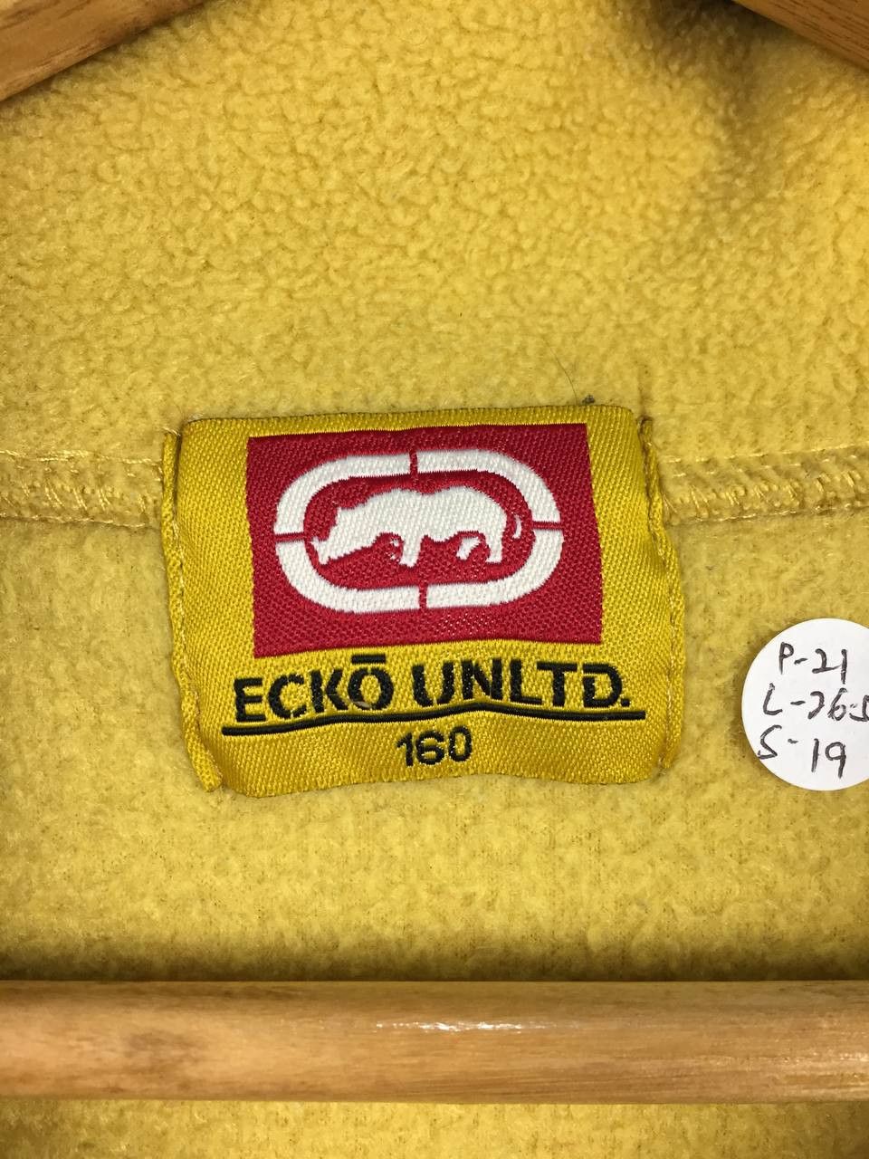 Ecko Unltd. Vtg Ecko Unltd. Rhinoceros Logo Fleece Pullover Jacket Size US M / EU 48-50 / 2 - 11 Thumbnail