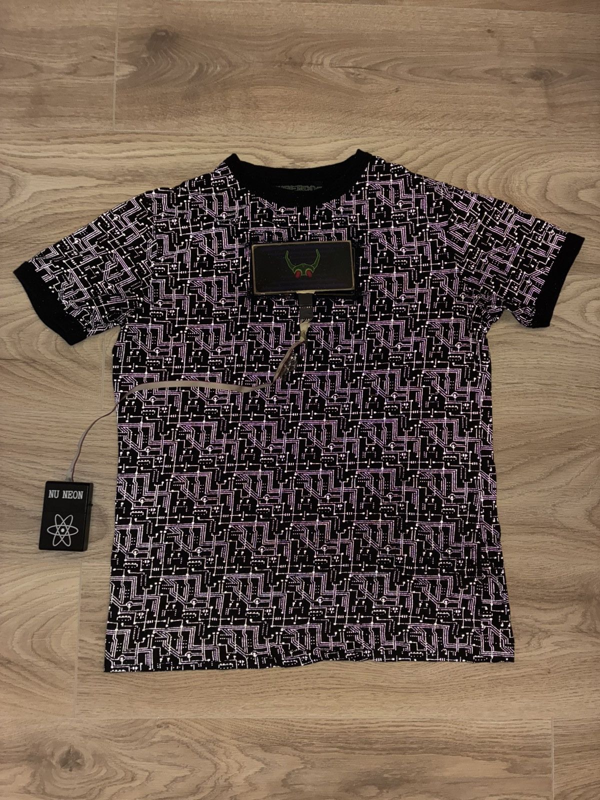 Fotus 2000s Cyberdog Spine Shirt | Grailed