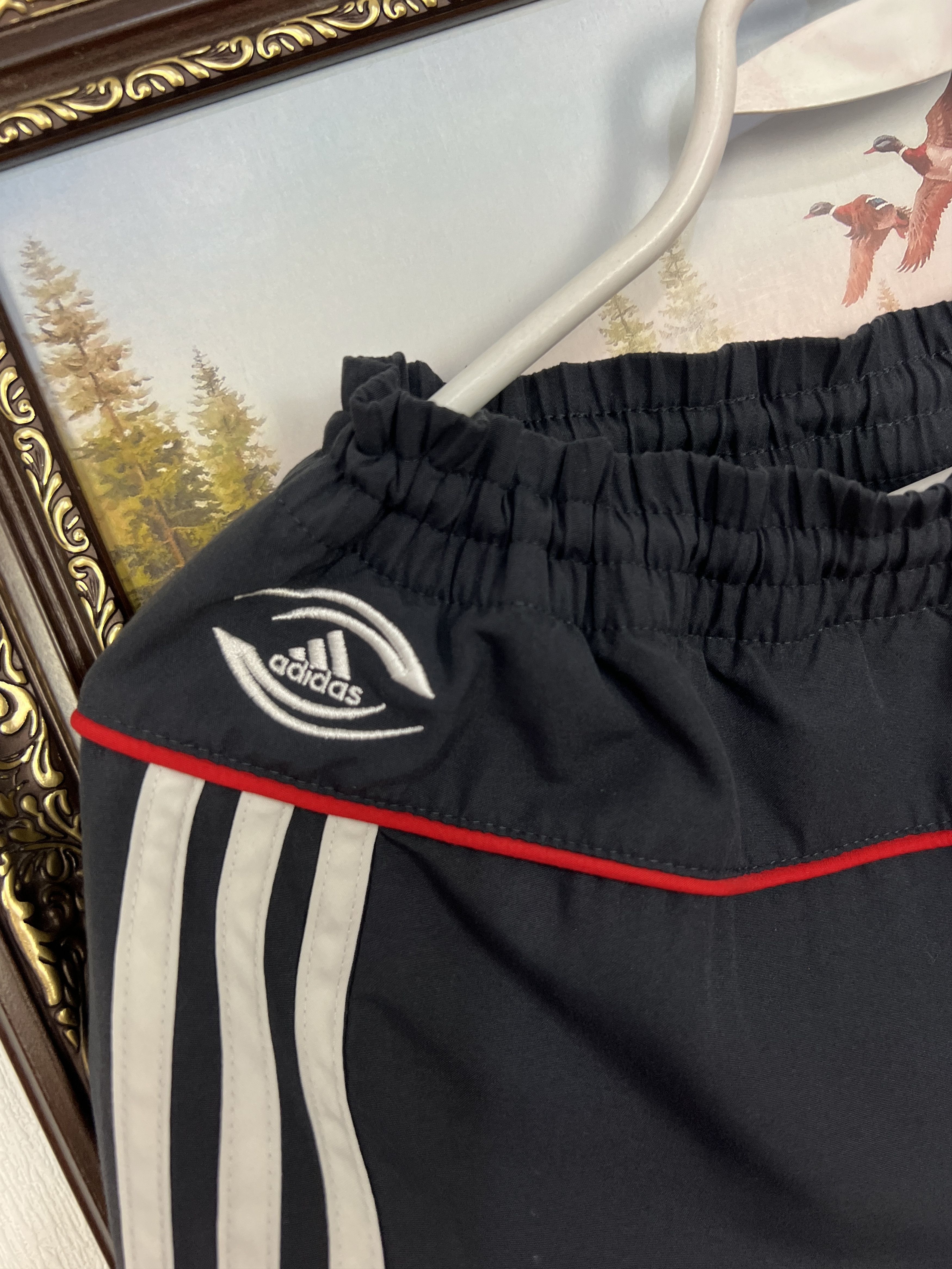 Adidas Vintage Adidas Munster Rugby Union Mens Shorts Rare M Size US 32 / EU 48 - 4 Thumbnail