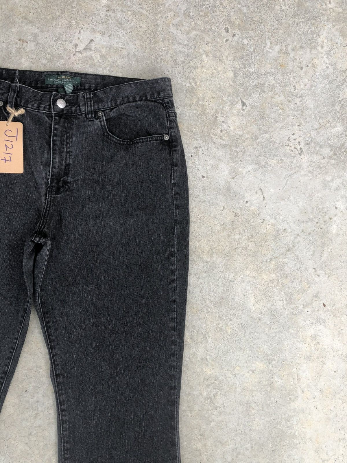 If Six Was Nine LRL Lauren Flared Jeans Distressed Jeans Size US 33 - 5 Thumbnail