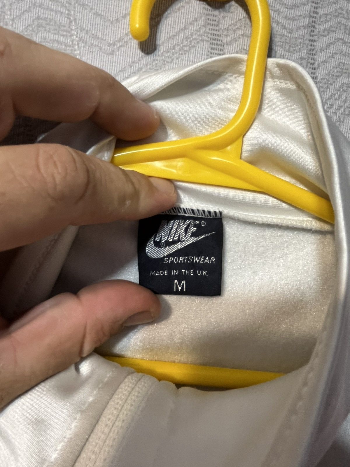 Nike × Vintage Vintage 80s Nike Atletics Track Jacket Team Great Britain Size US M / EU 48-50 / 2 - 10 Thumbnail