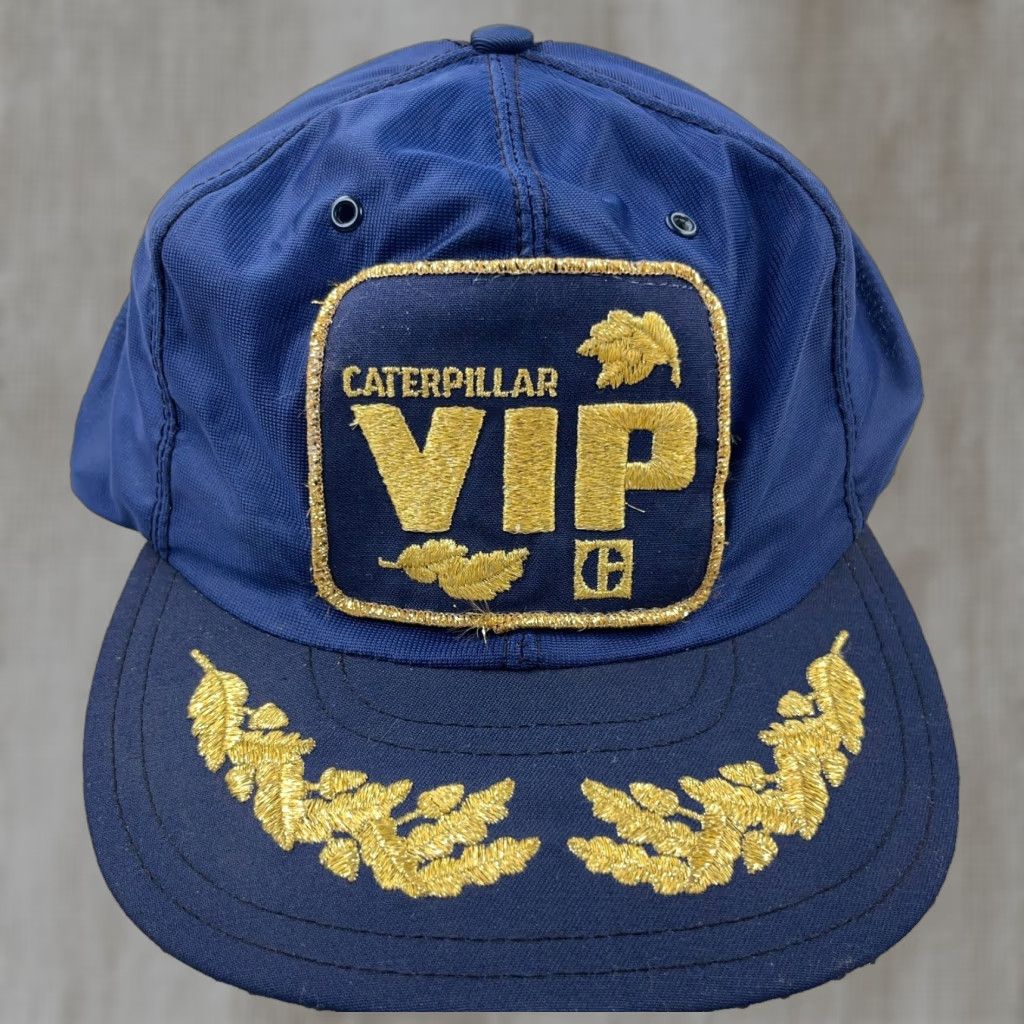 Vintage VINTAGE Louisville MFG Tractor Trucker Hat Made in USA Men Adjustable Blue 80s 90s Farming Outdoor Outdoor Workwear Size ONE SIZE - 1 Thumbnail